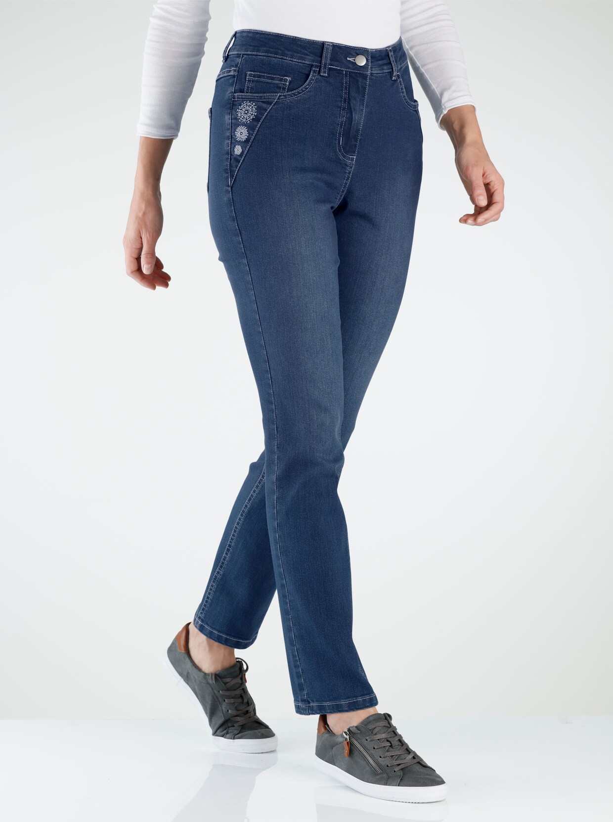 Jeans - blue-stonewashed