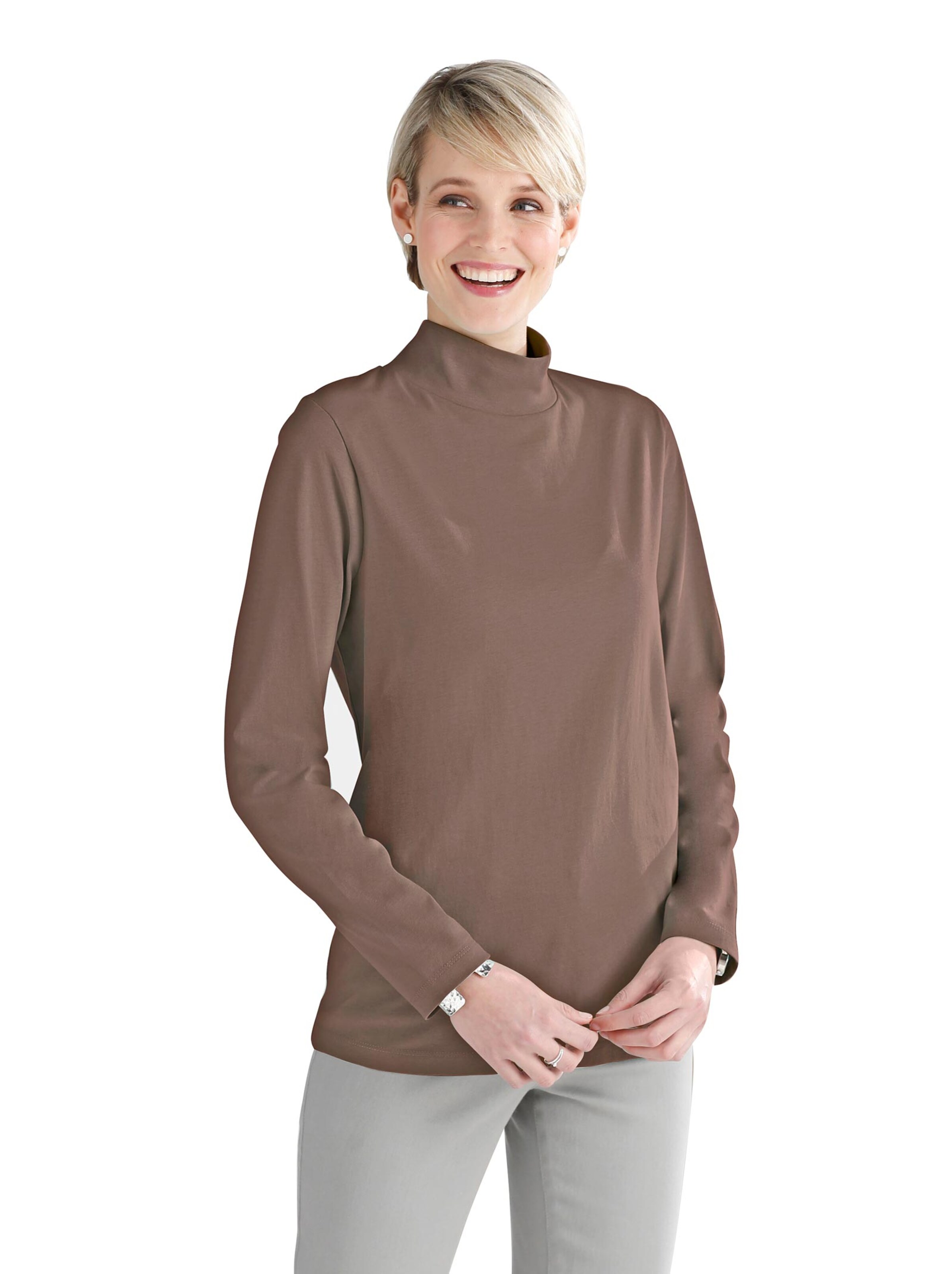Shirt - taupe
