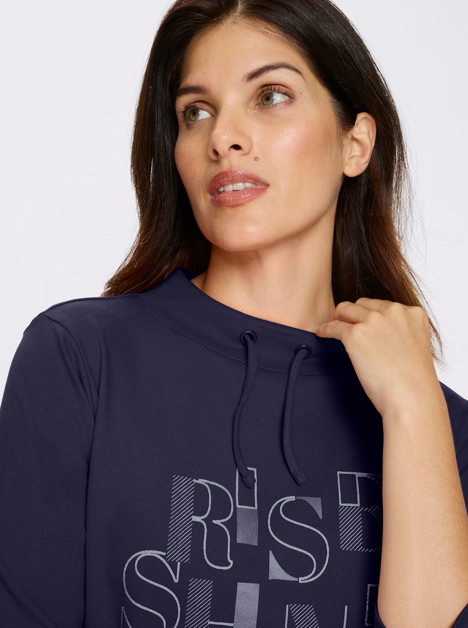 Tepláková bunda - námornícka modrá