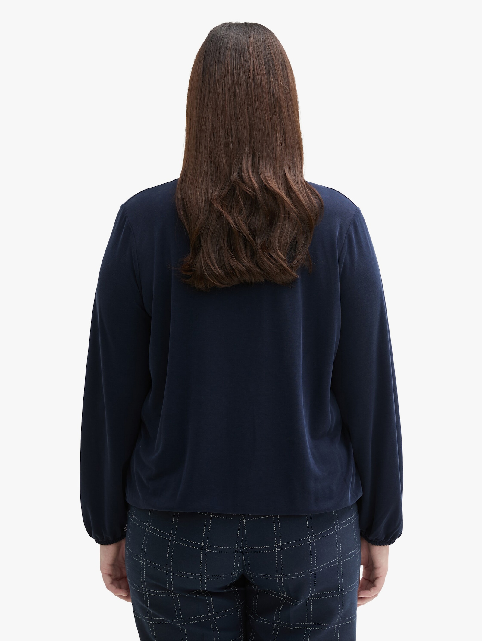 Langarmshirt - sky captain blue