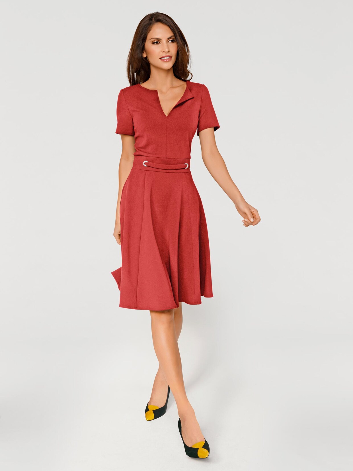 Ashley Brooke Prinzesskleid - rot