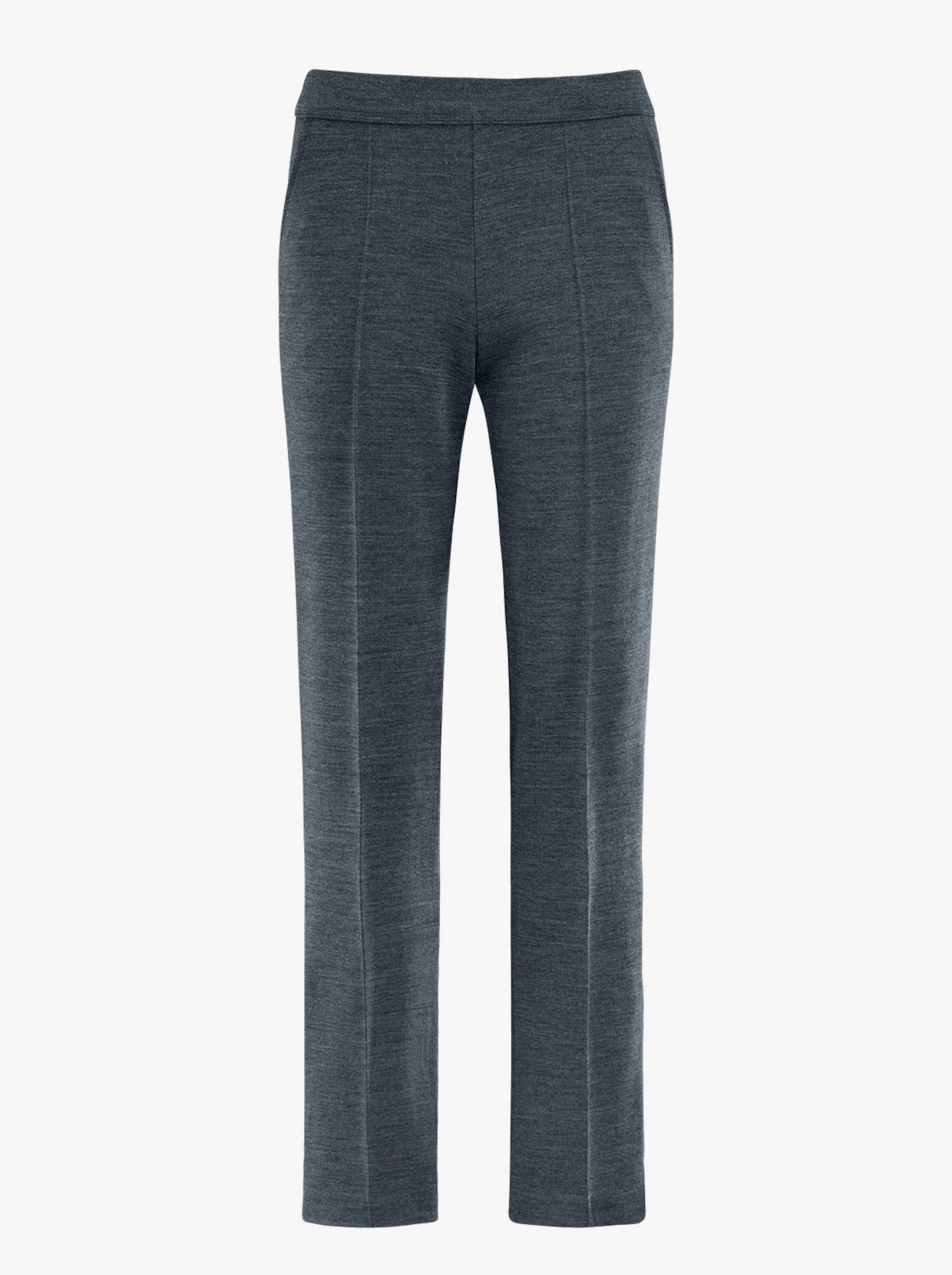 schneider sportswear Damen-Freizeithose - mittelblau-meliert