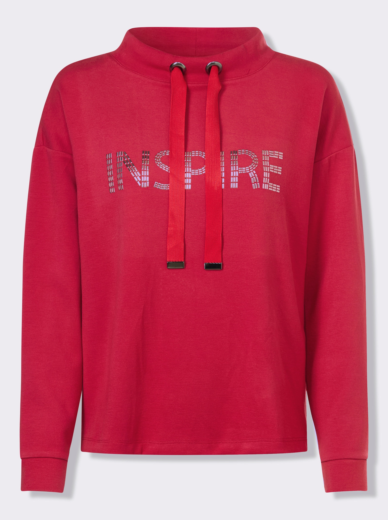 heine Sweatshirt mit Stehkragen - pink