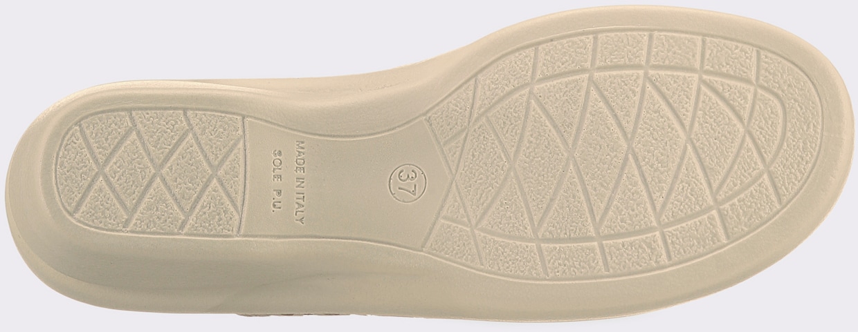 airsoft comfort+ Pantolette - beige-gemustert