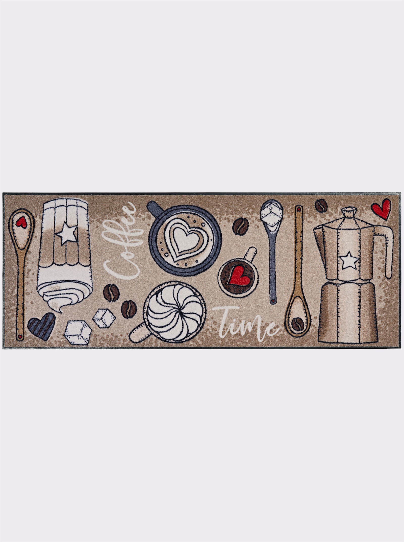 heine home Fussmatte - braun-bunt