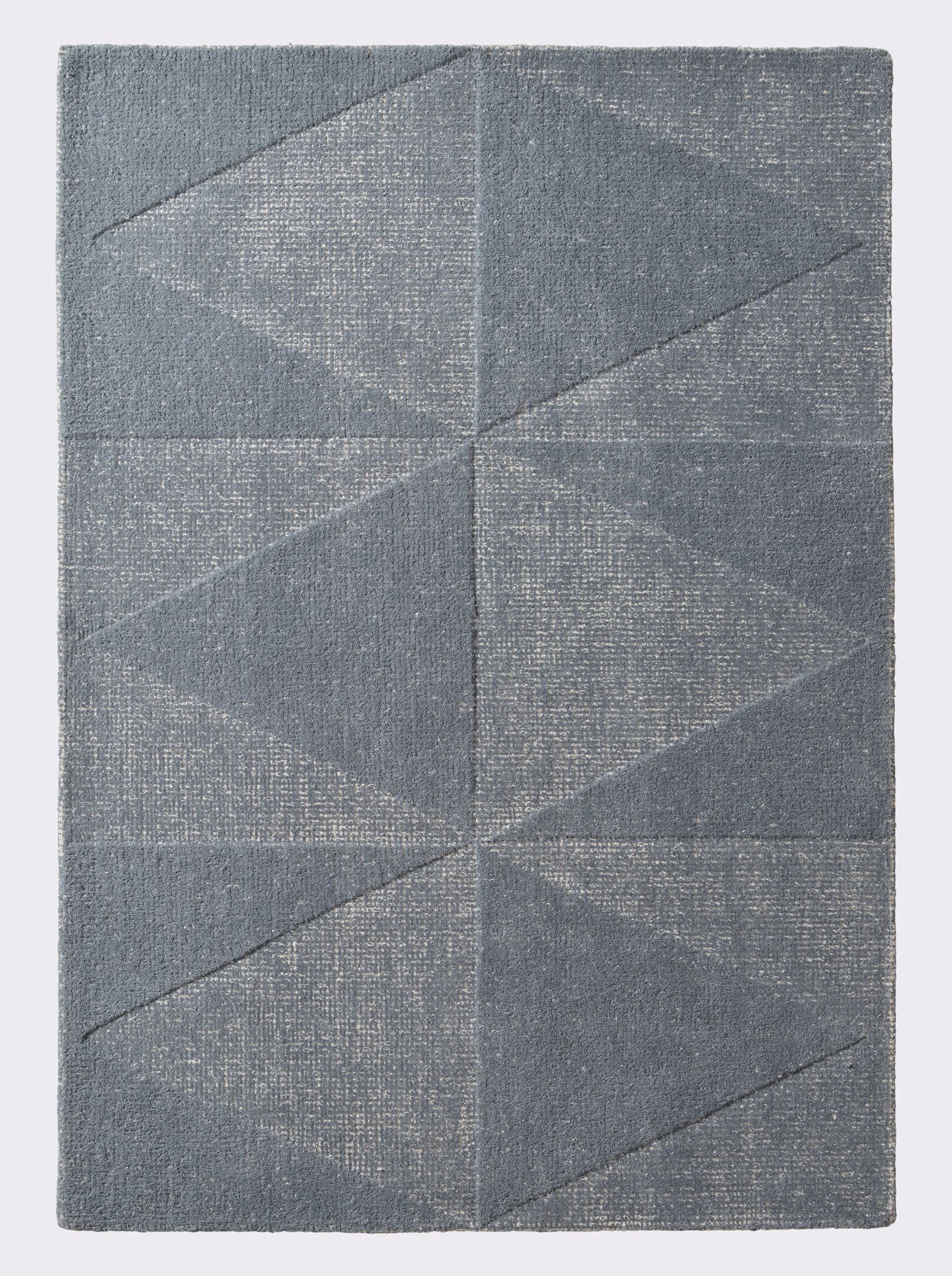 heine home Teppich - grau-ecru-meliert
