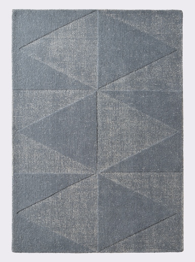 heine home Teppich - grau-ecru-meliert