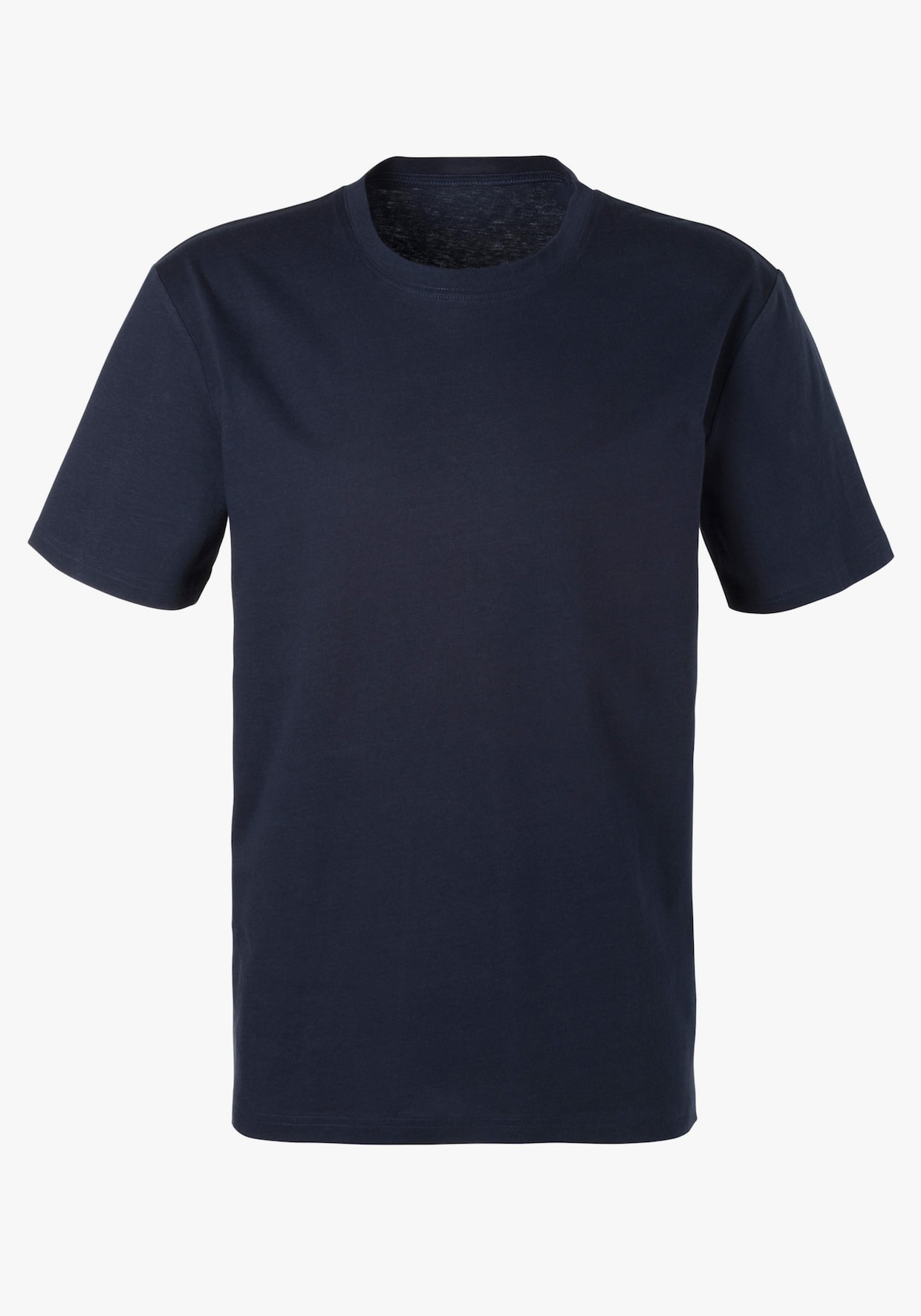 T-Shirt - grau-meliert, navy