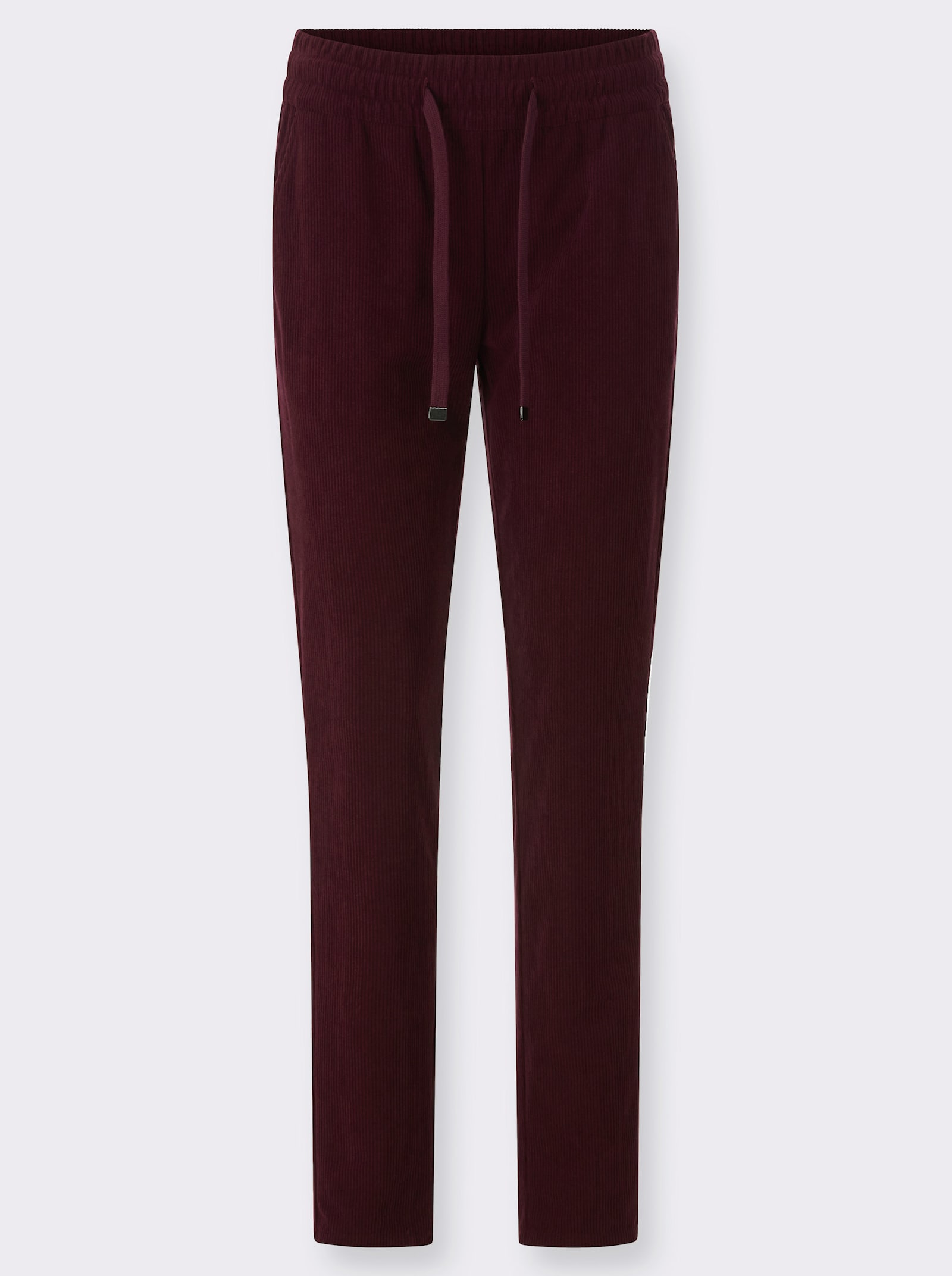 heine Cordhose mit Dehnbund - burgund