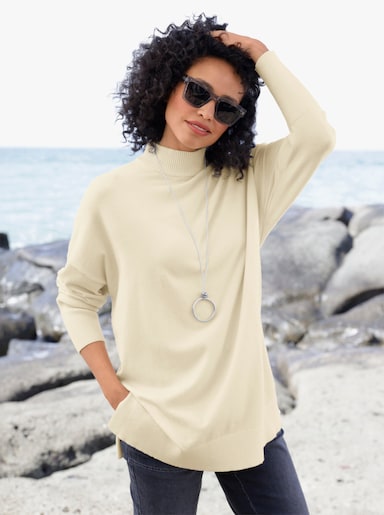 heine Stehkragenpullover - champagner