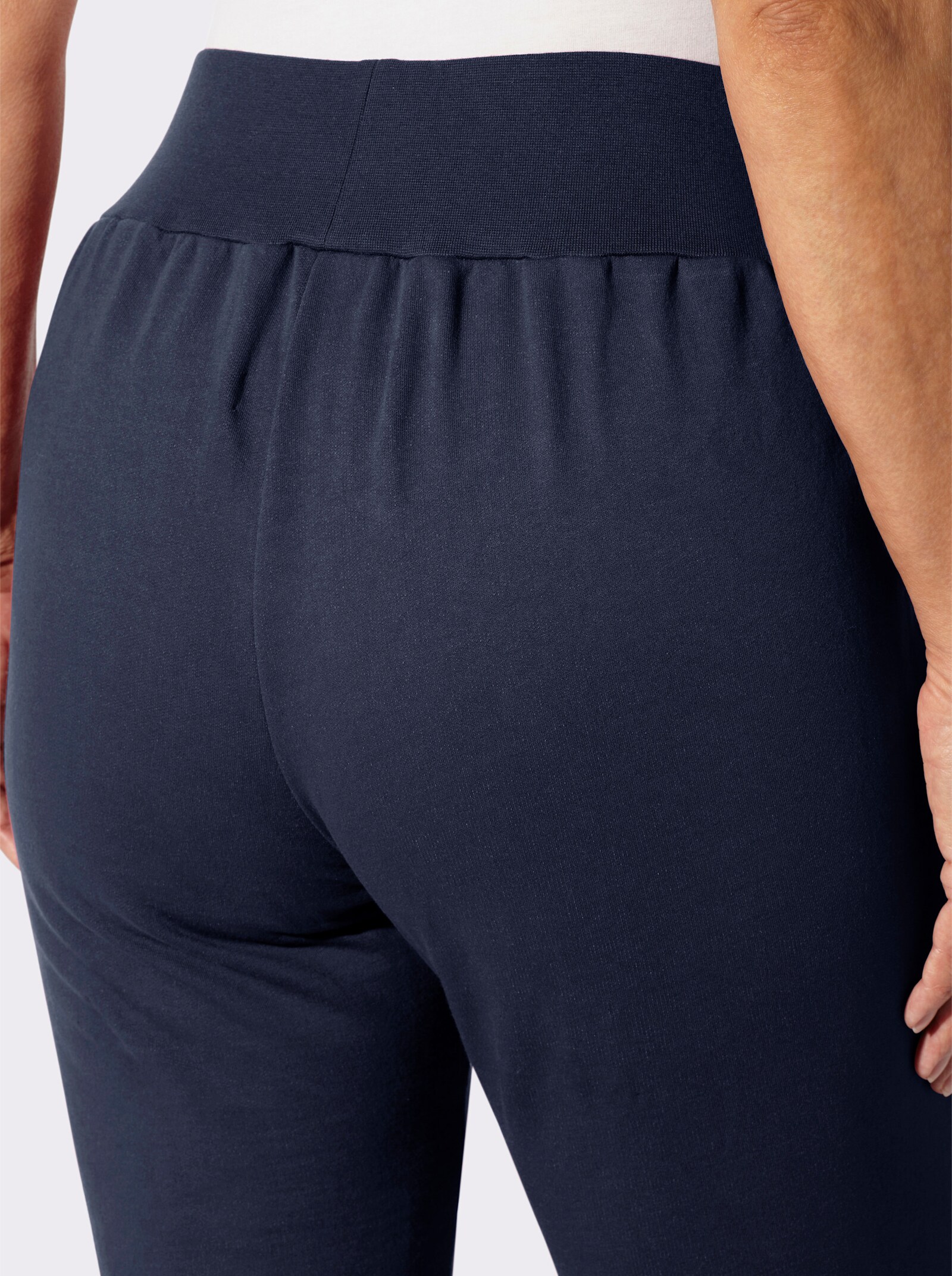 Jerseyhose mit angerauter Innenseite - marine