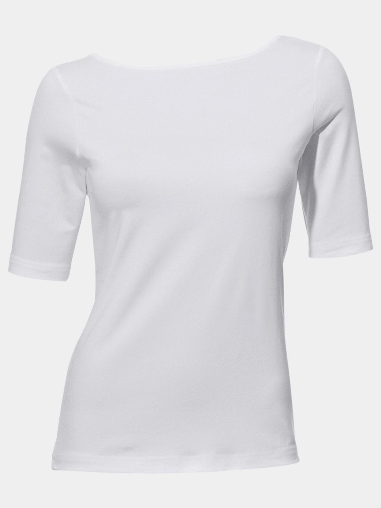 Linea Tesini U-Boot-Shirt - weiß