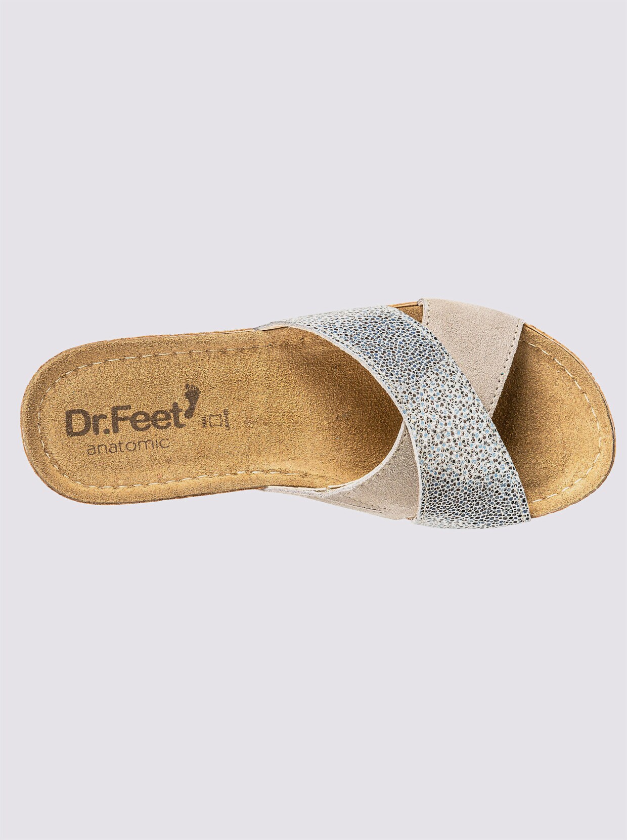 Dr. Feet Pantolette - taupe