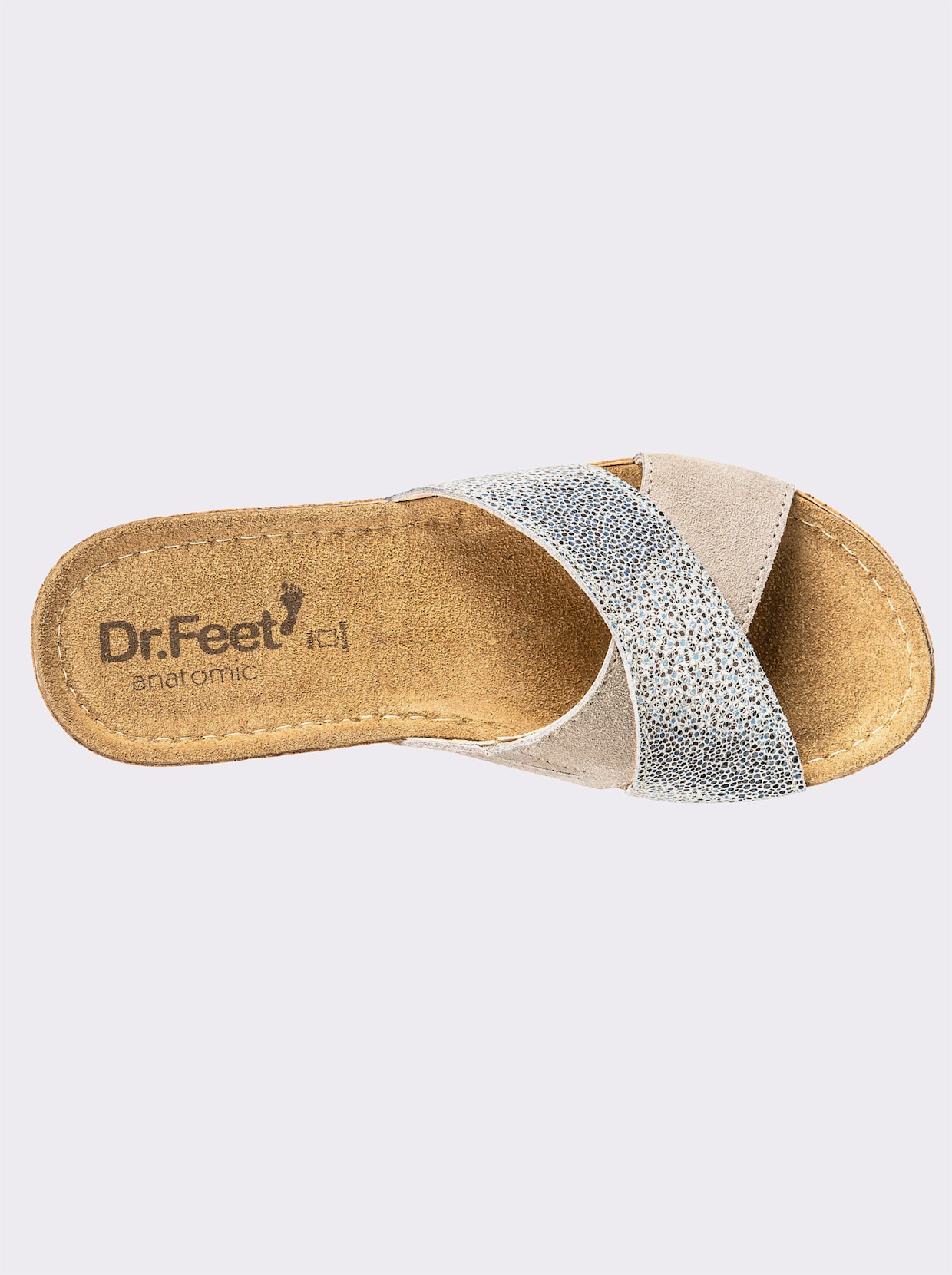 Dr. Feet slippers - taupe