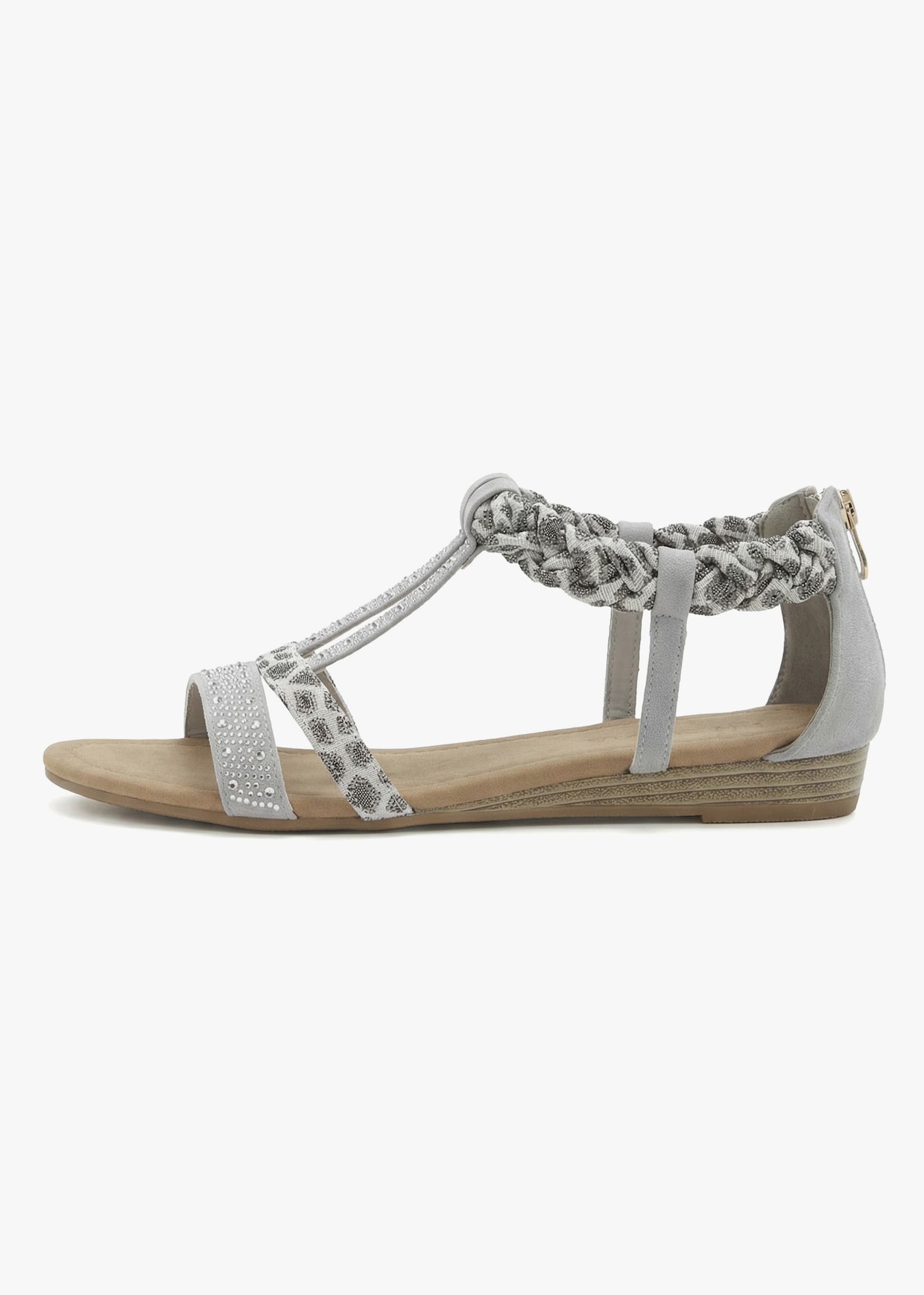 LASCANA Sandale - grau