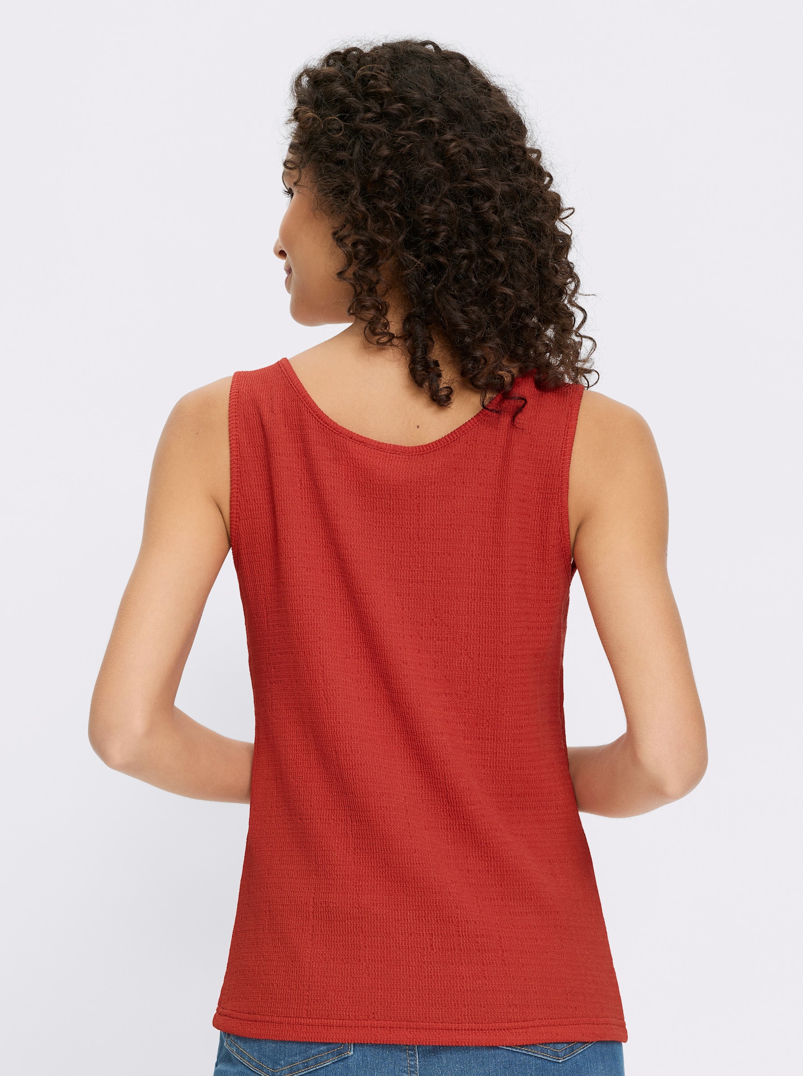 heine Shirttop mit Struktur - terra