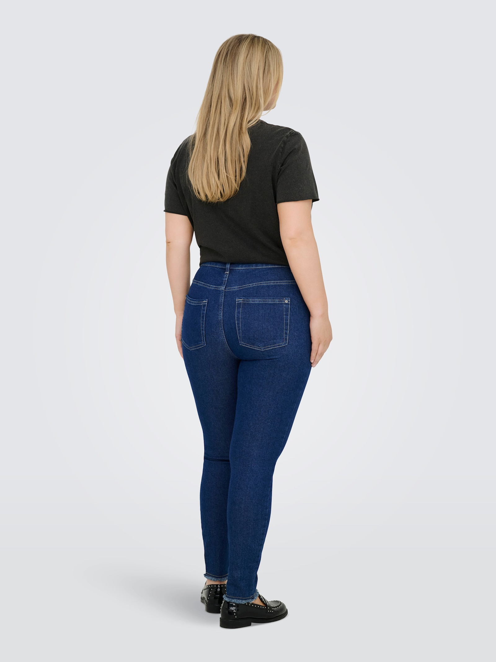 Skinny-fit-Jeans - dark blue denim