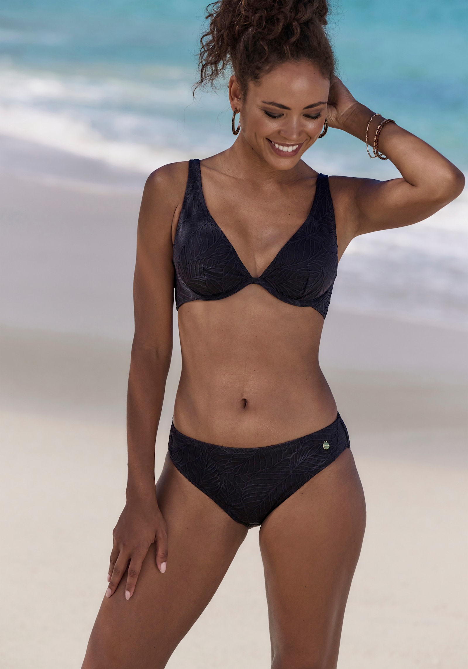 LASCANA Bikini-Hose - schwarz