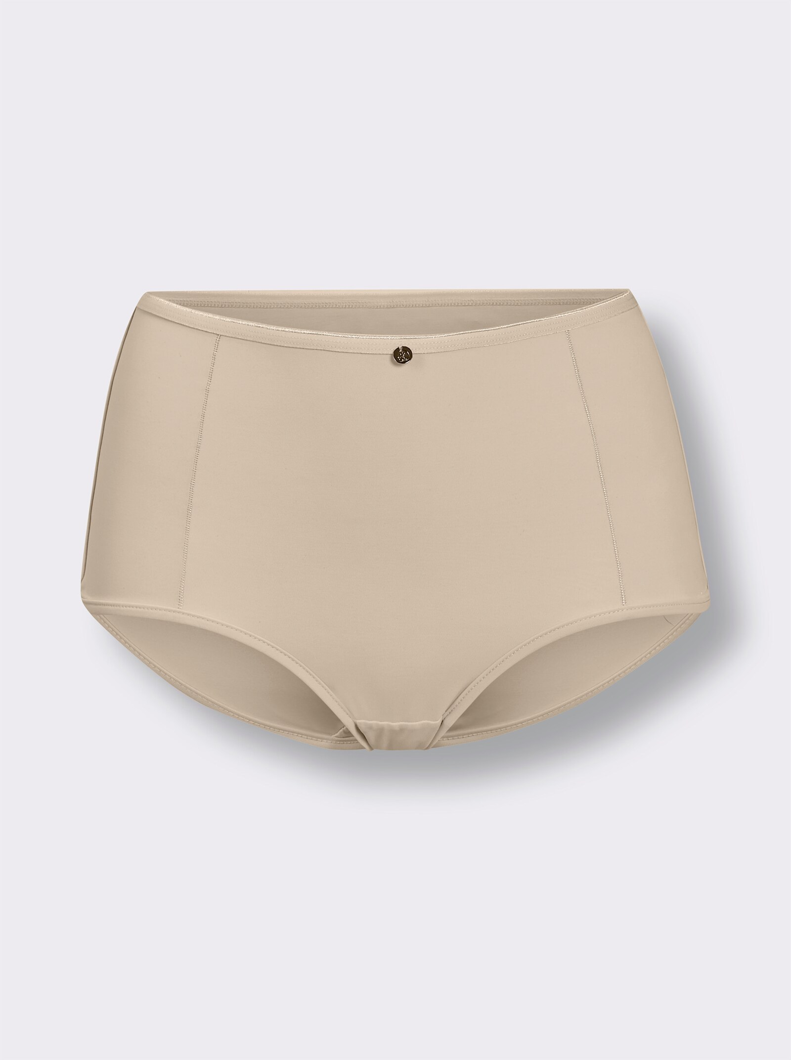 wäschepur Hipster mit flachen Abschlüssen - elfenbein