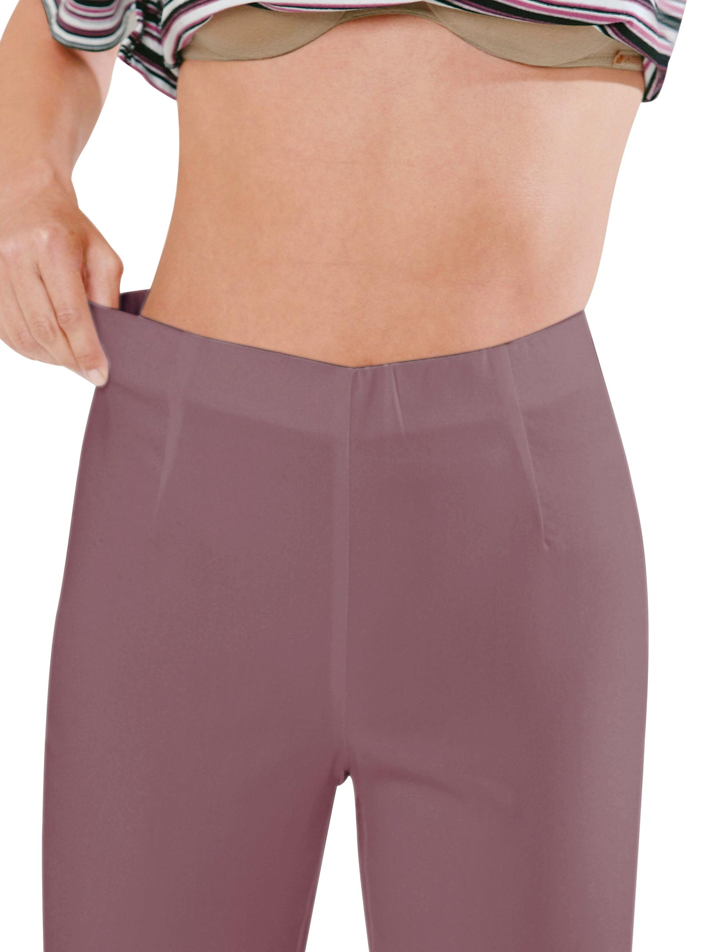 Schlupfhose - rosenholz