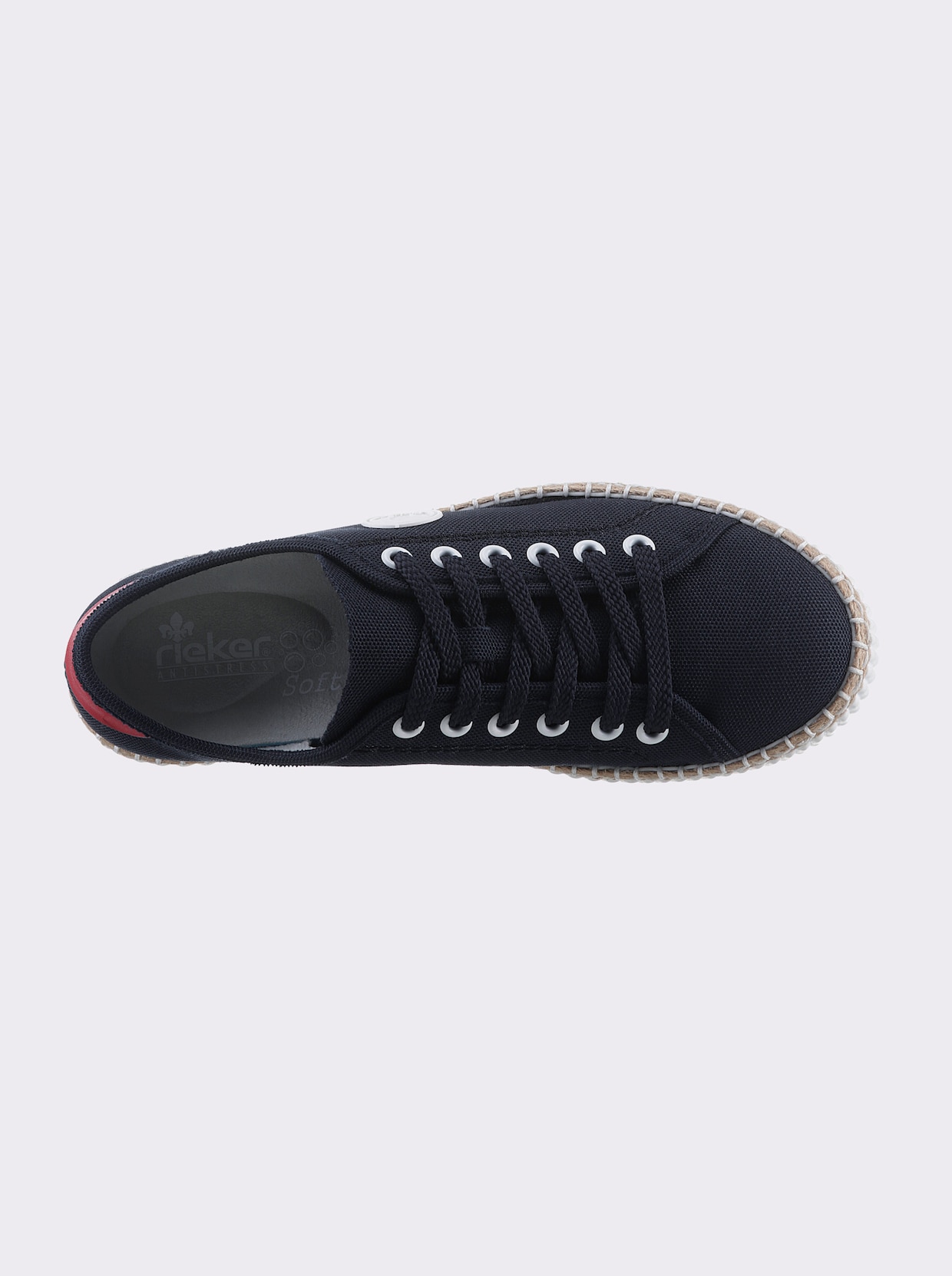 Rieker Baskets - bleu foncé