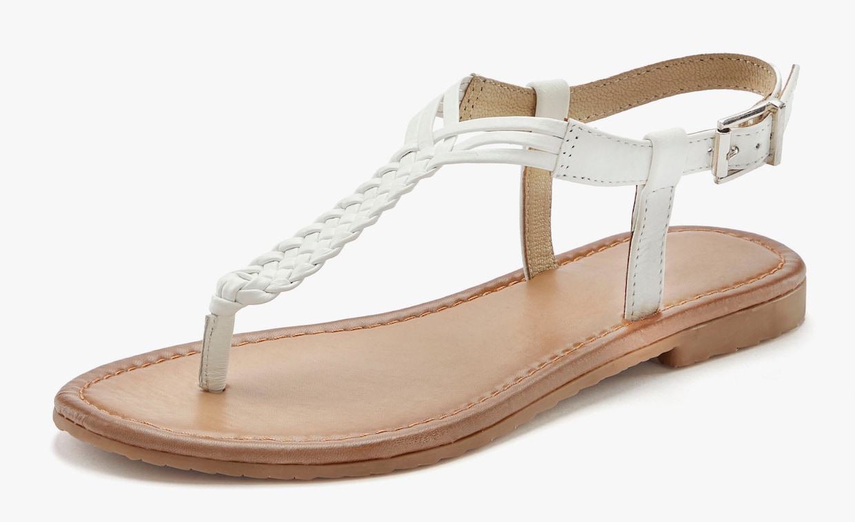Vivance Teenslipper - wit
