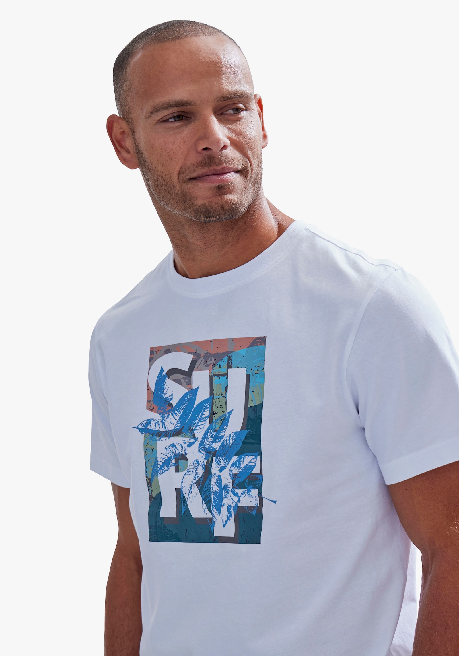 John Devin T-Shirt - weiß