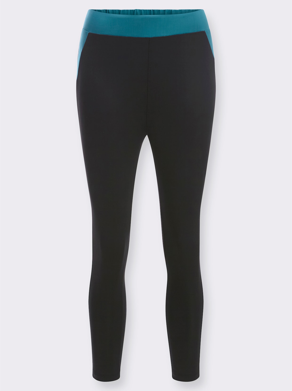 Leggings - schwarz-petrol
