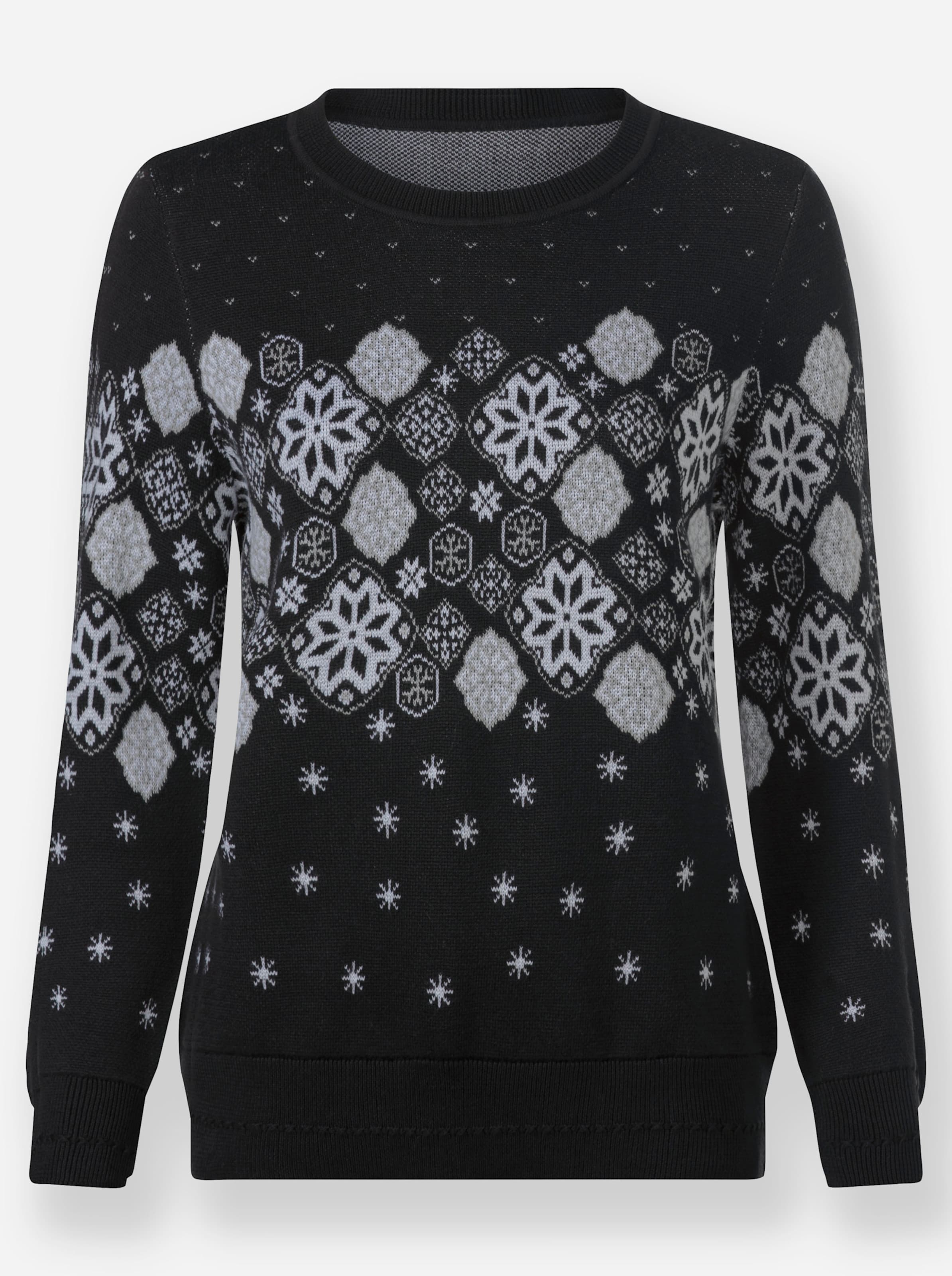 Thumbnail - Jacquard-Pullover