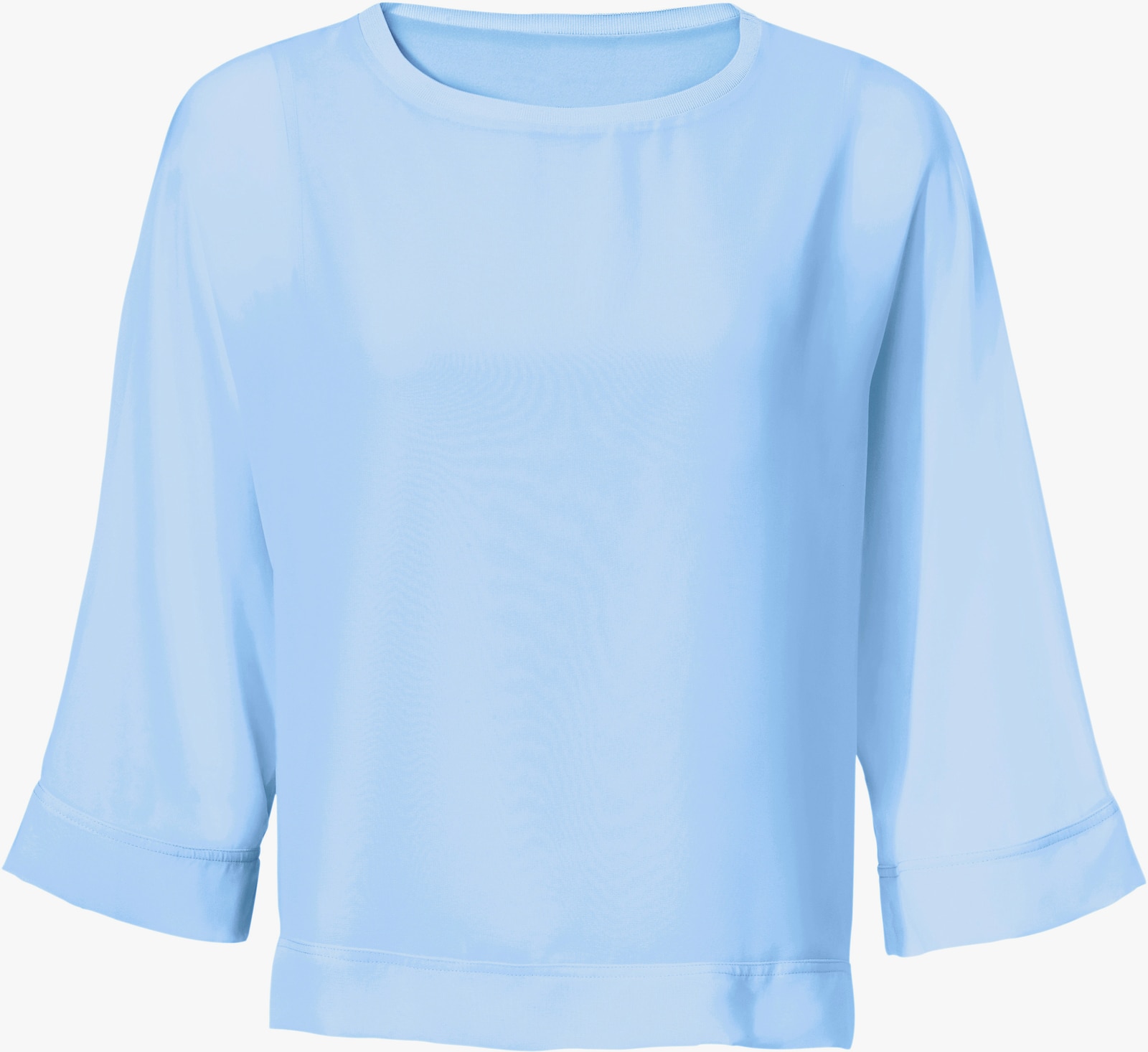heine Blouseshirt met vleermuismouwen - bleu