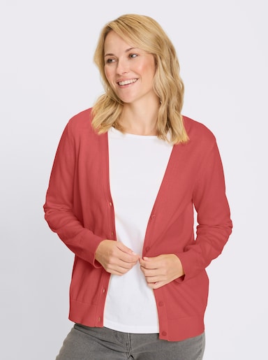 Cardigan - koralle