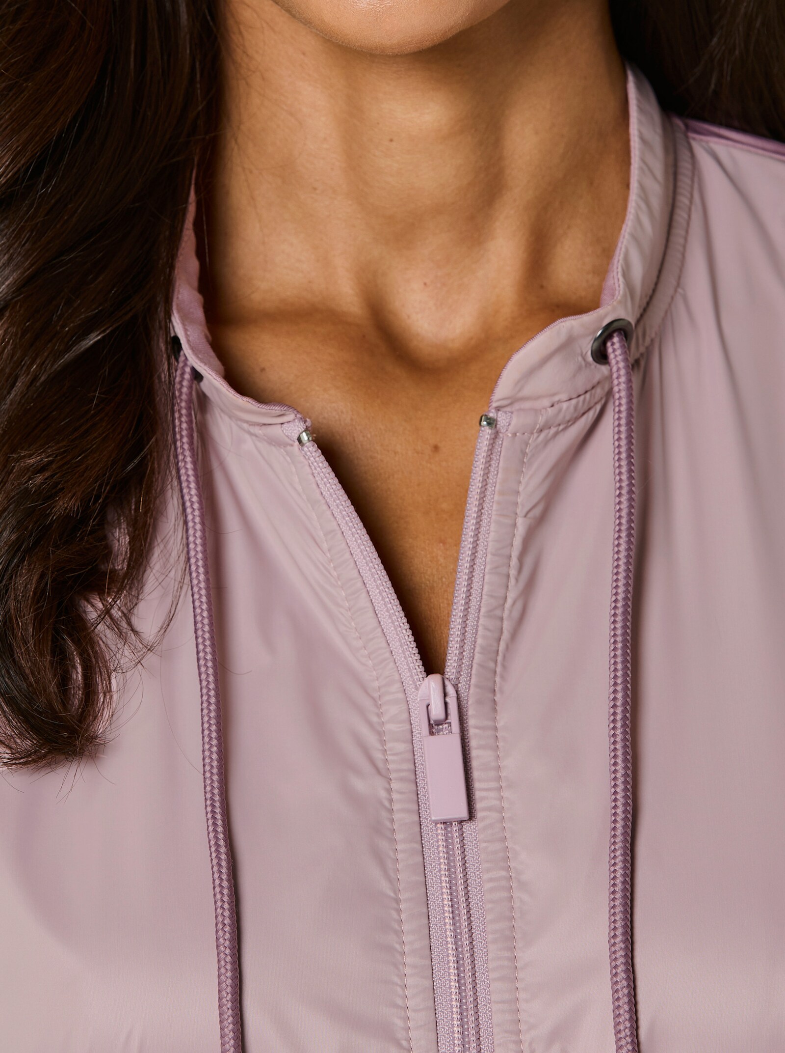 Catamaran Sports Funktionsjacke im Materialmix - mauve