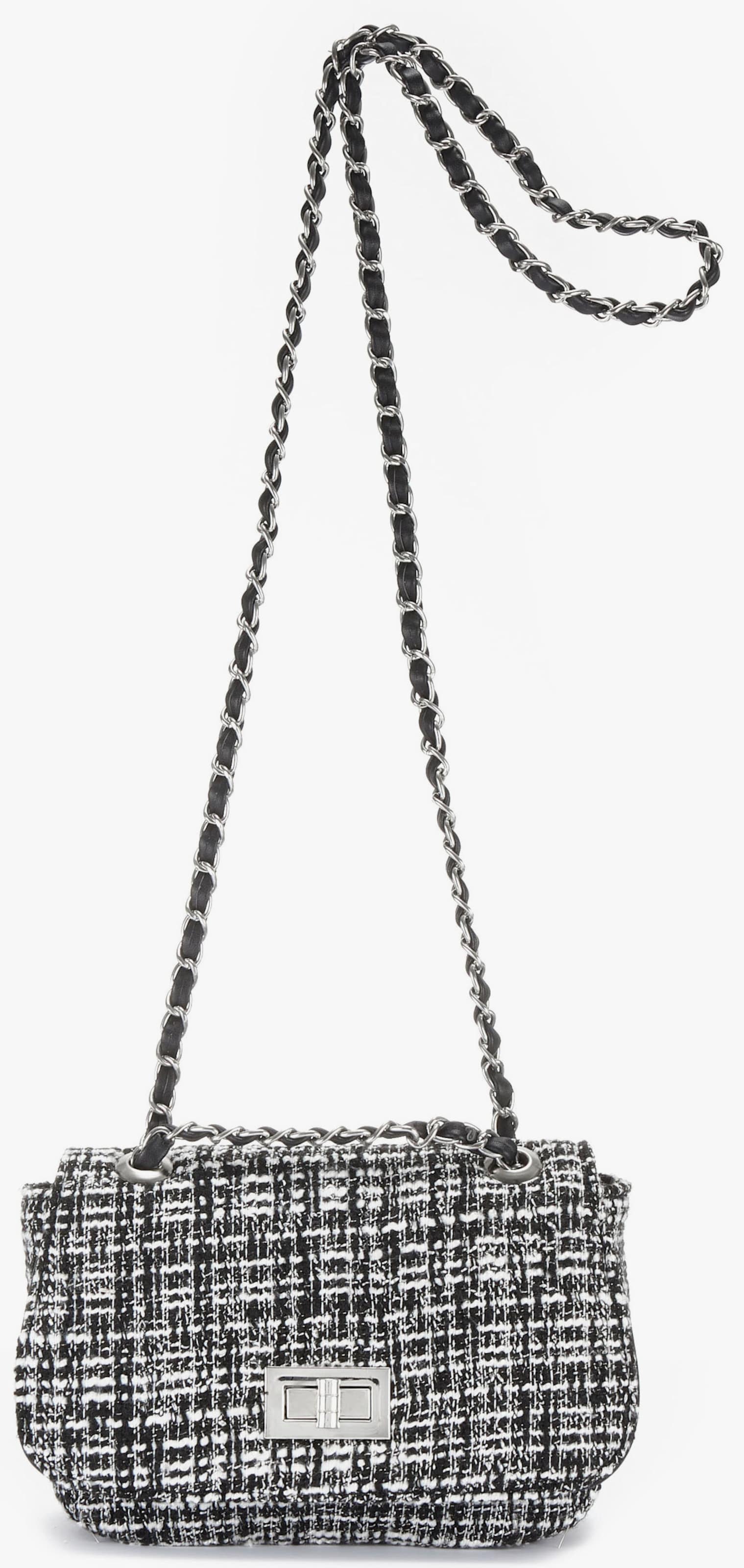 Vivance Handtasche - schwarz / weiß