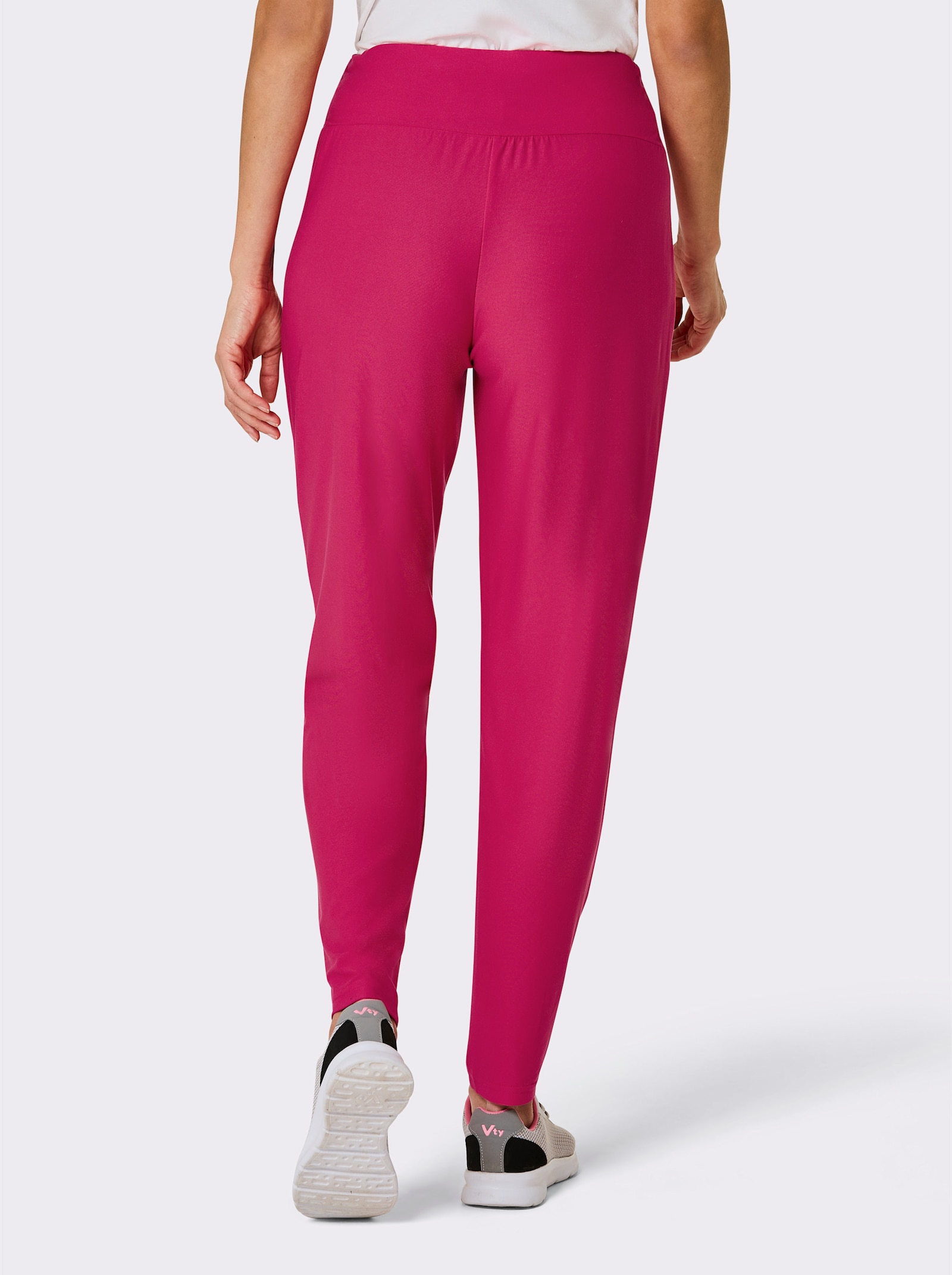 Catamaran Sports Yogahose mit umschlagbarem, breitem Bund - pink