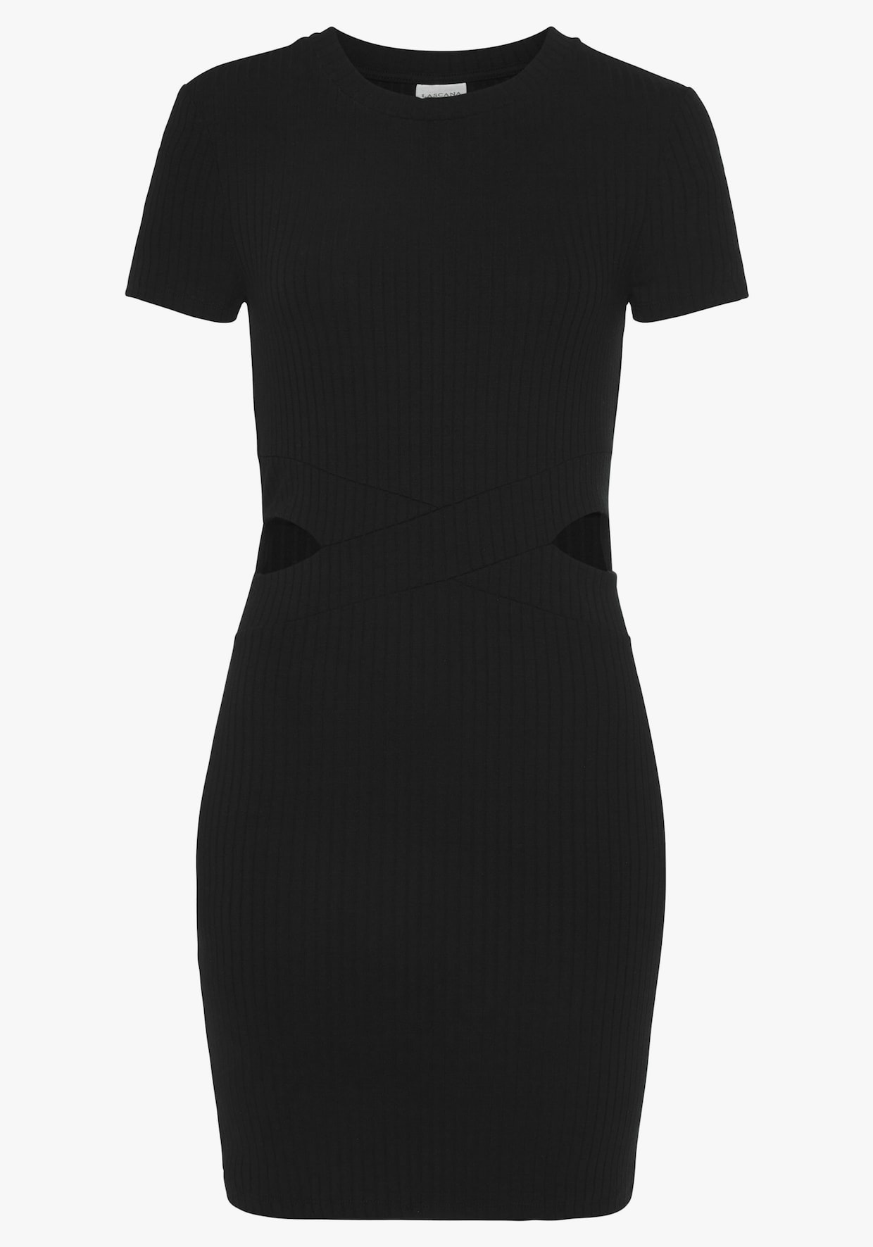 LASCANA Mini-jurk - zwart