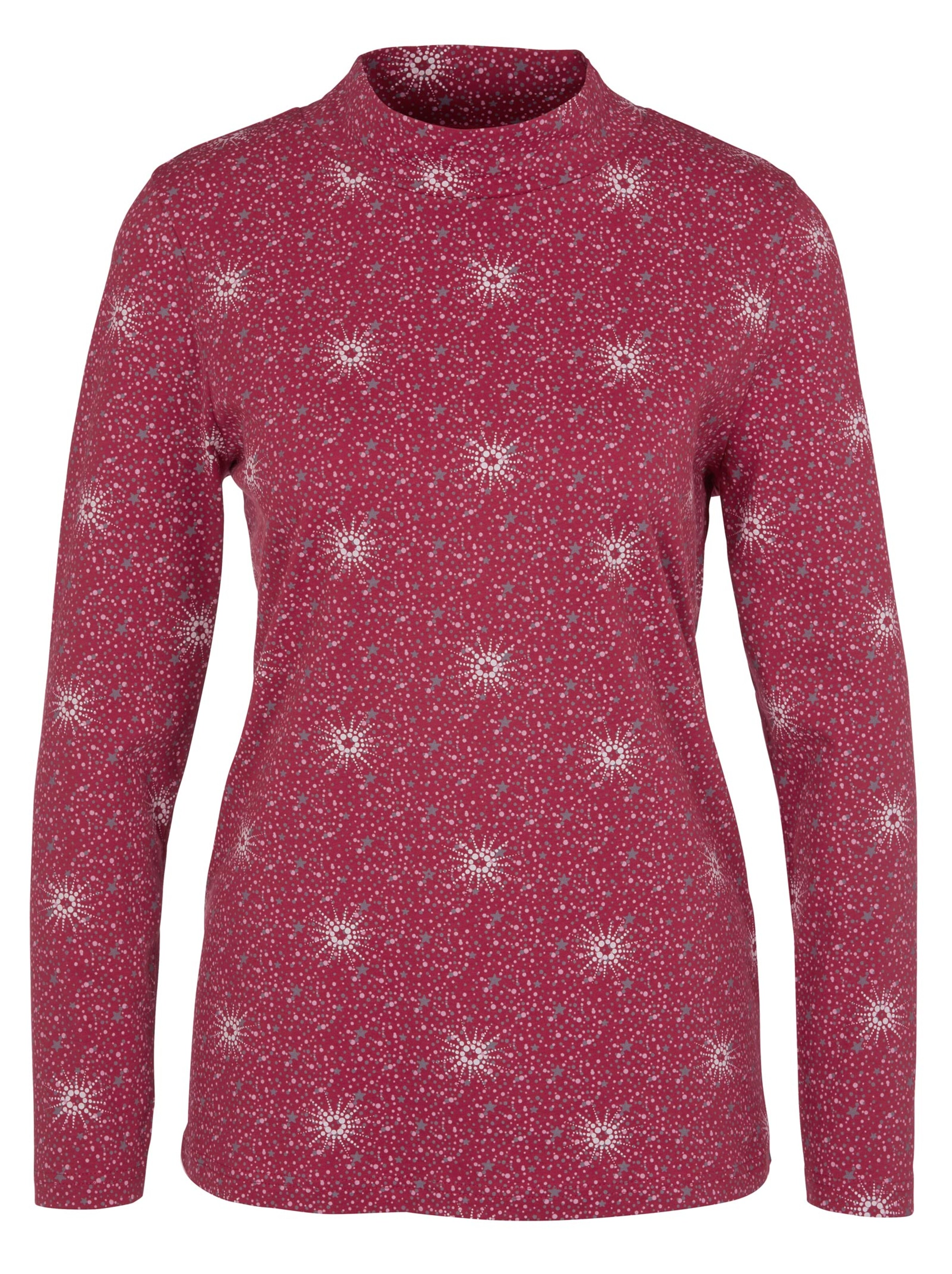 Shirt - rot-gemustert