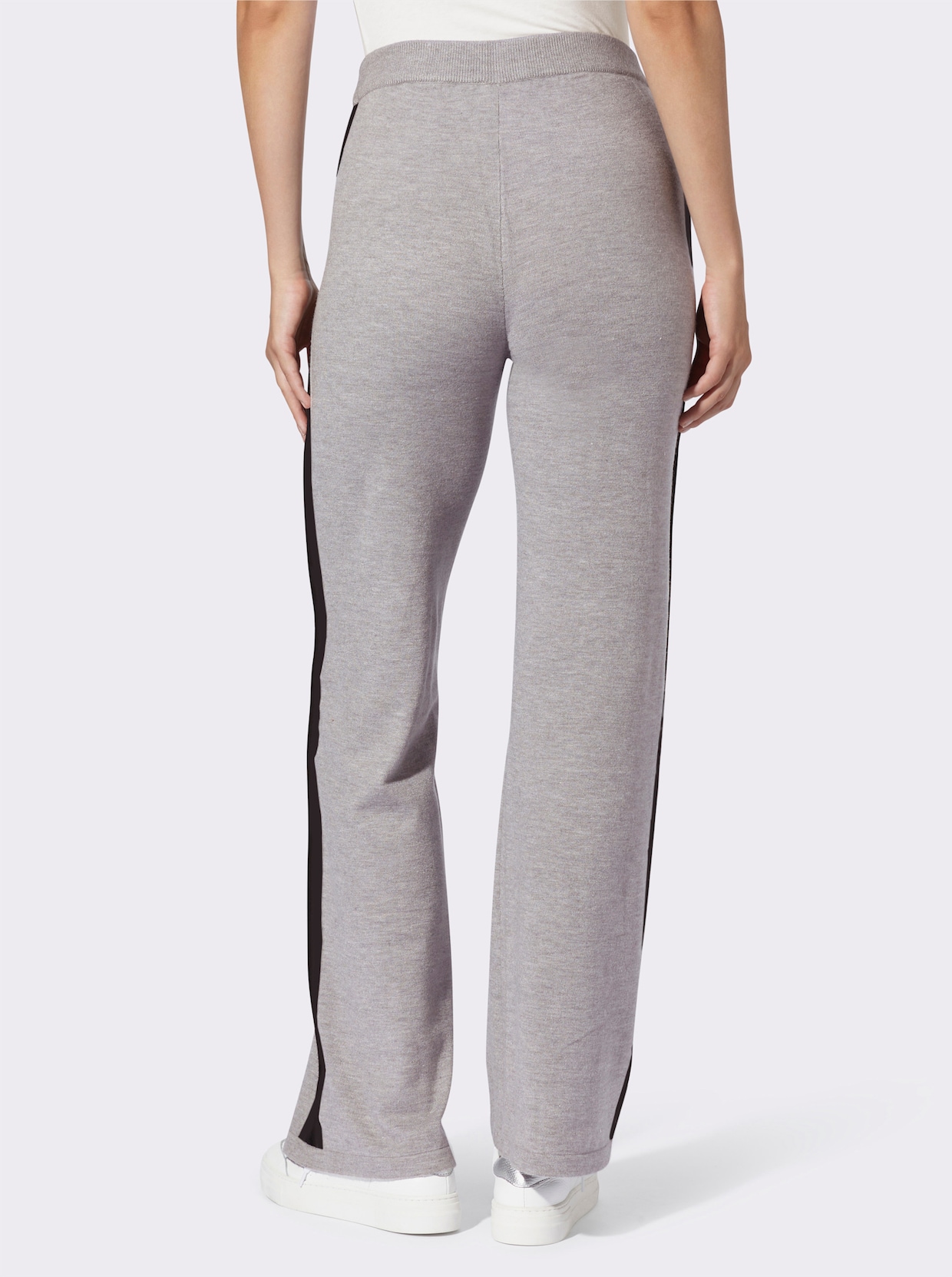 heine Strickhose - steingrau