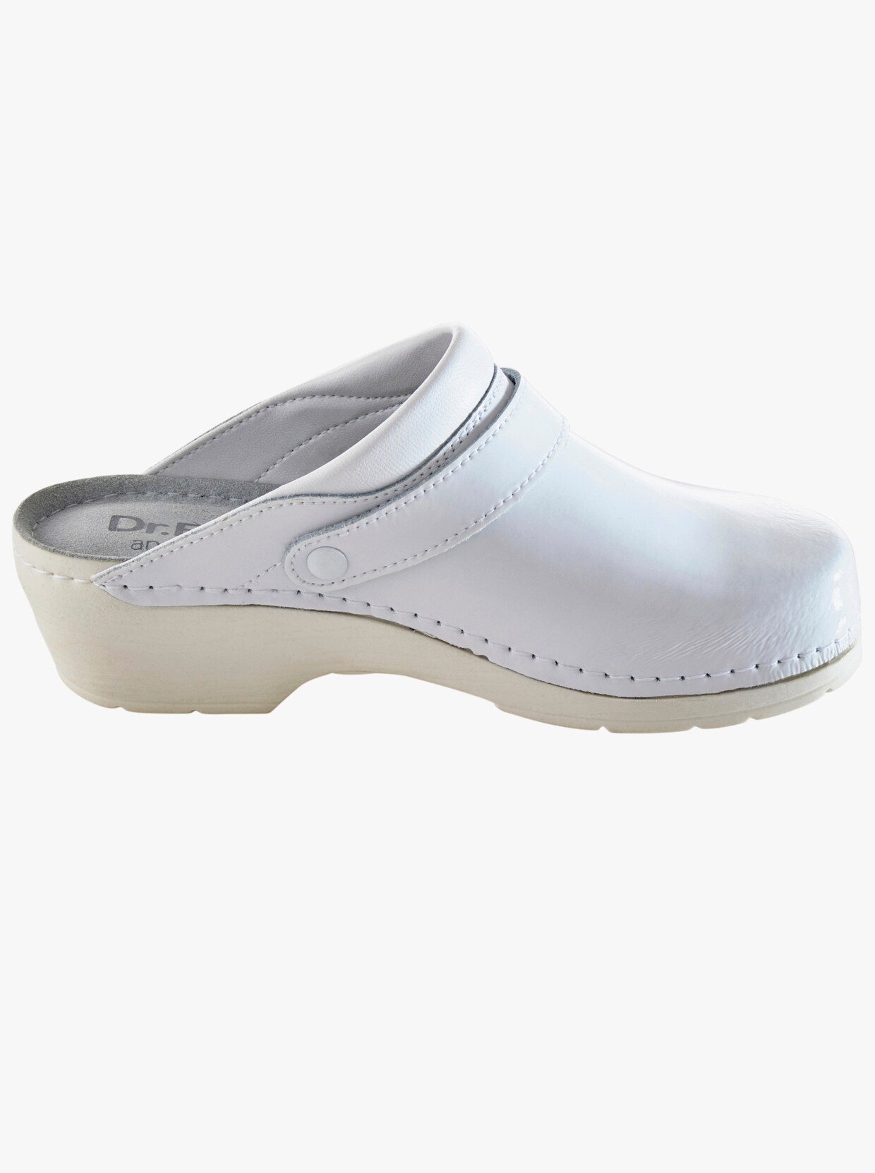 Dr. Feet Clog - weiss