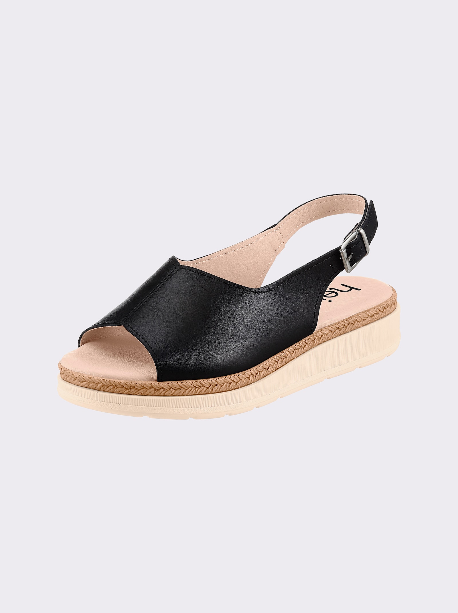 heine Sandalette - schwarz
