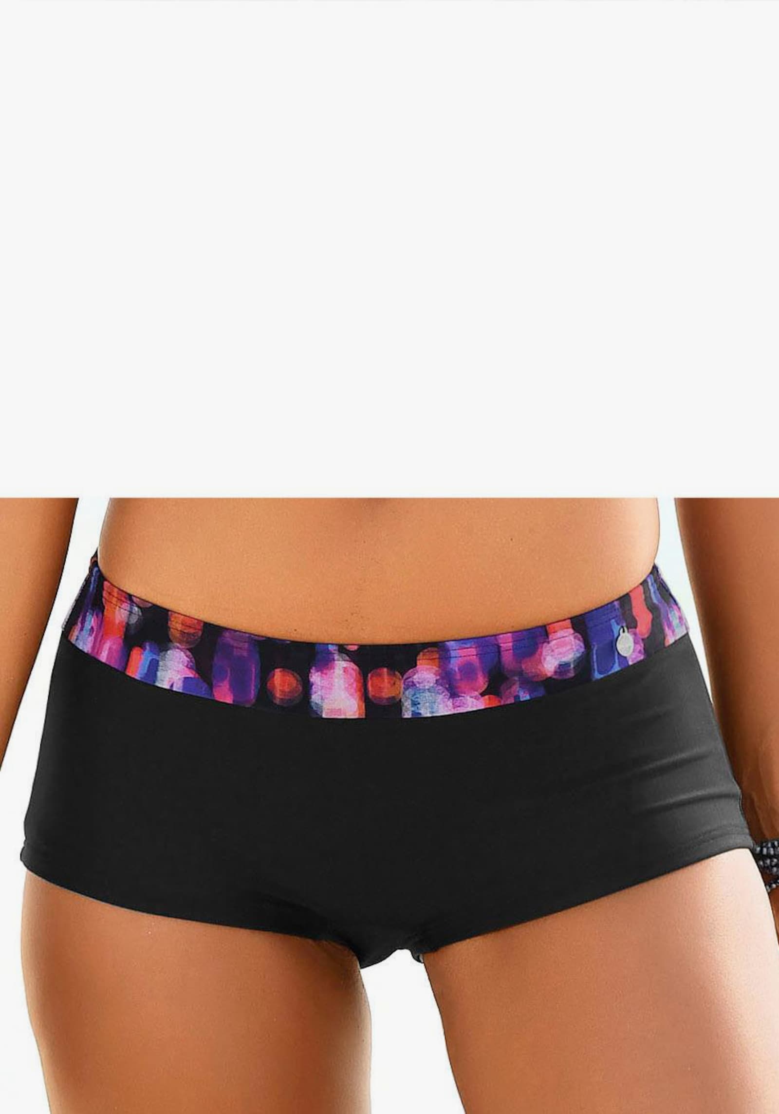 LASCANA Bikini-Hotpants - schwarz