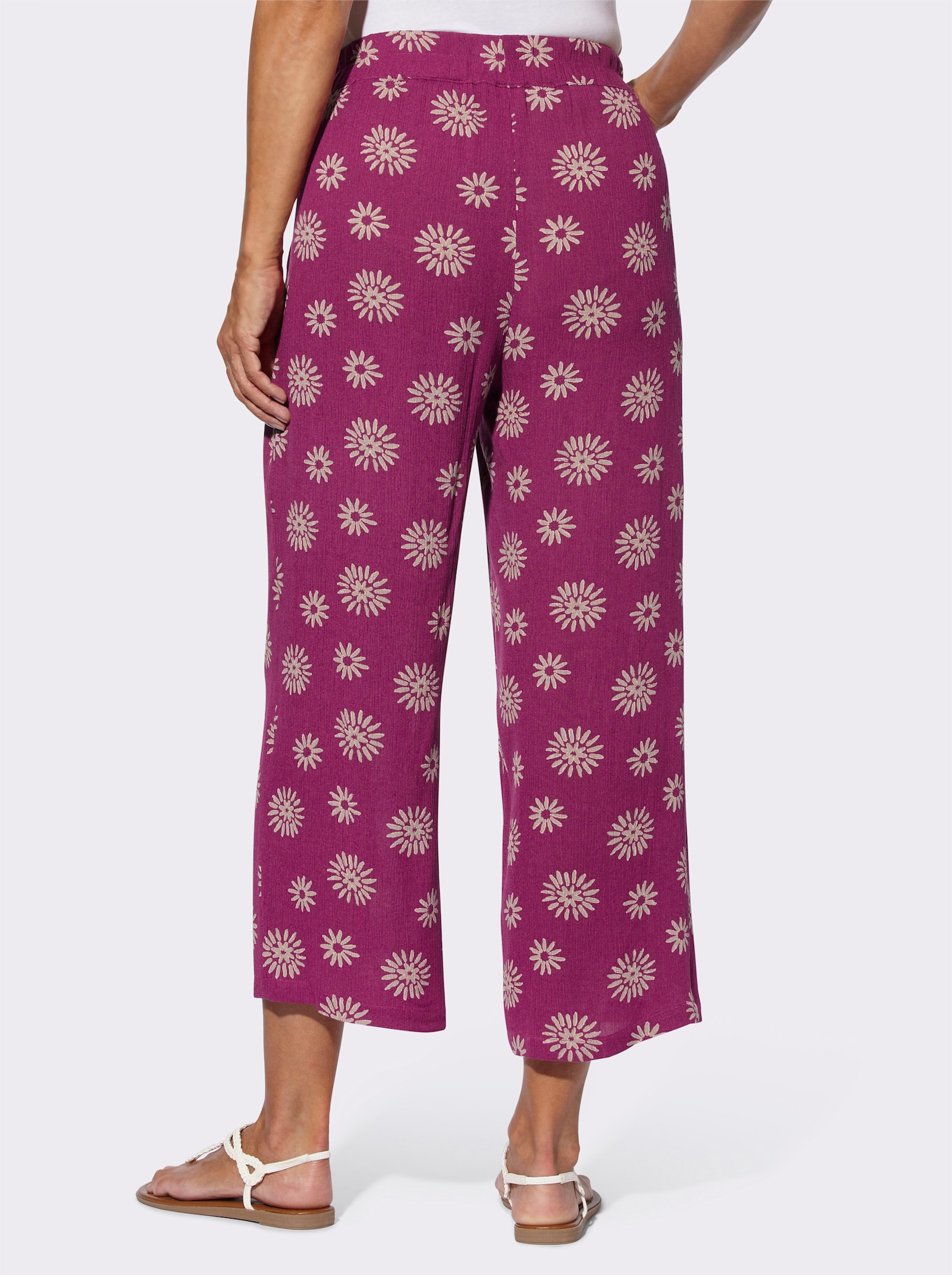 Druckhose mit Dehnbund, rundum - erika-sesam-bedruckt