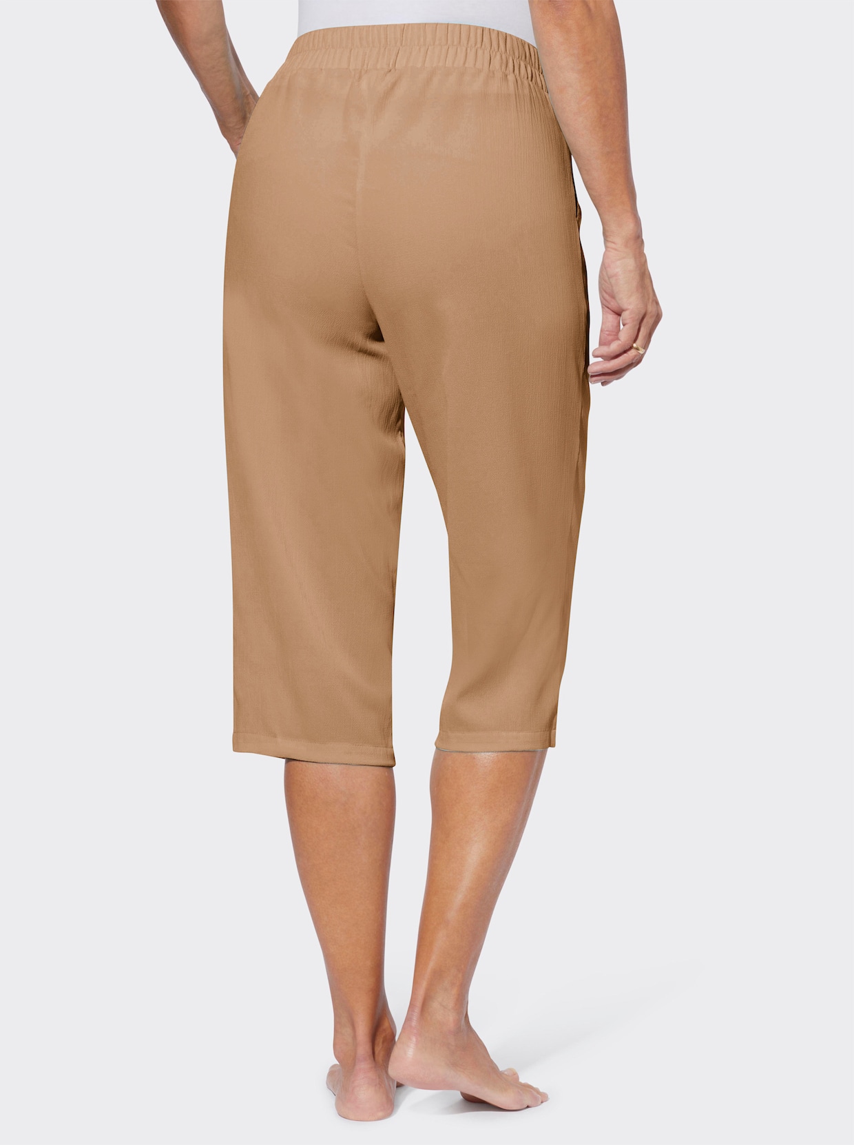 Capri-Freizeithose - camel