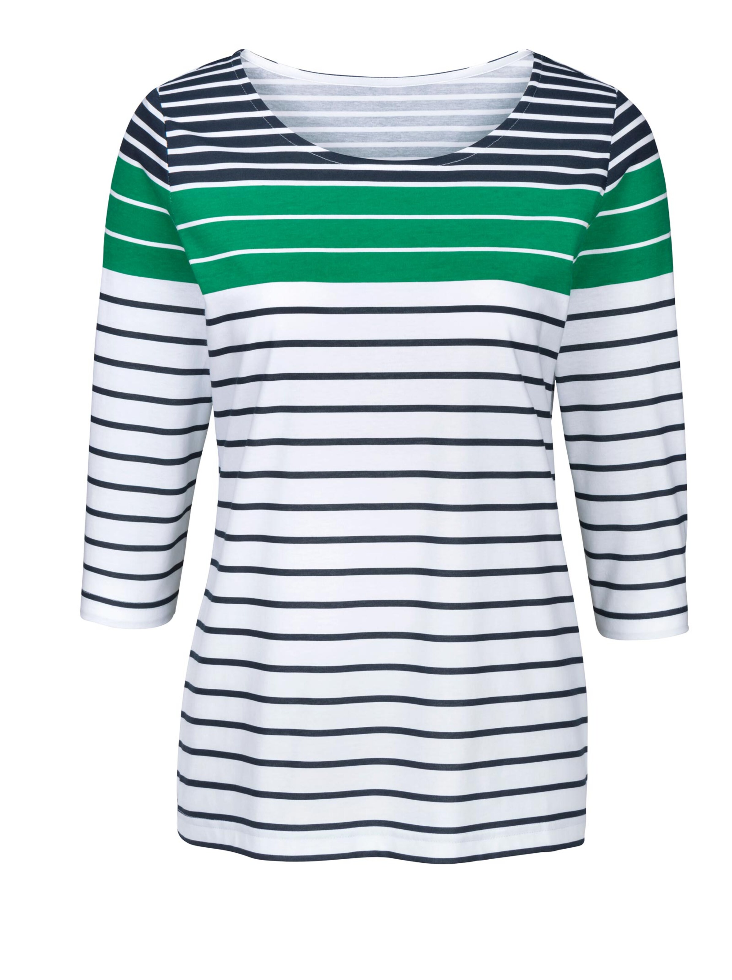 Shirt - marine-grün