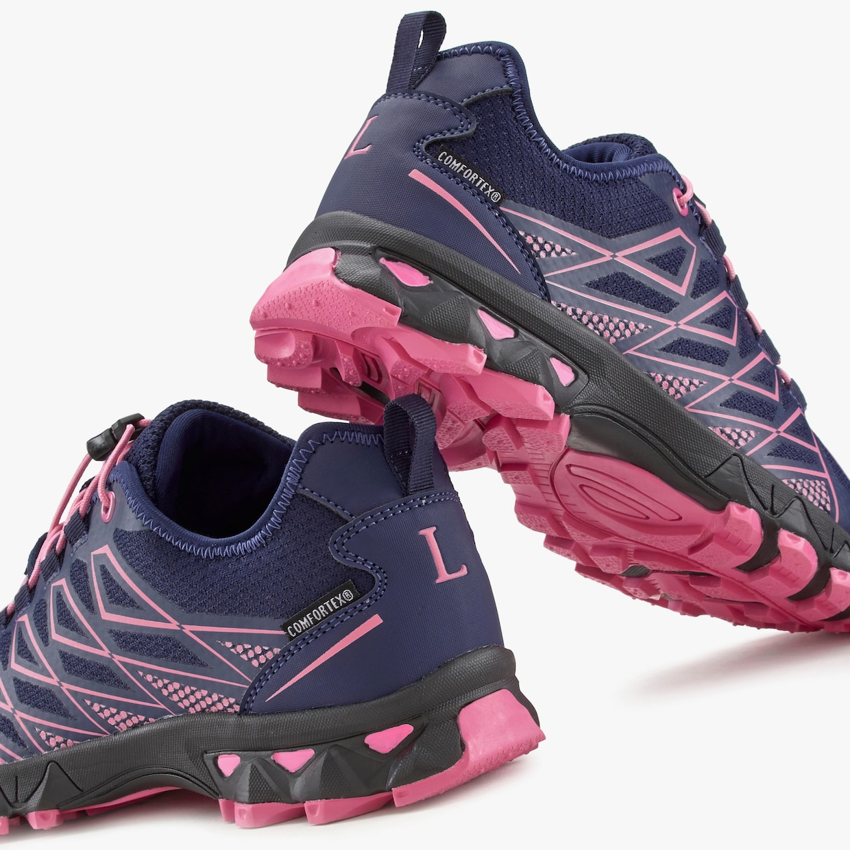 LASCANA ACTIVE Sneaker - blau-pink