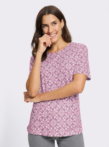 Print-Shirt - ecru-erika-bedruckt