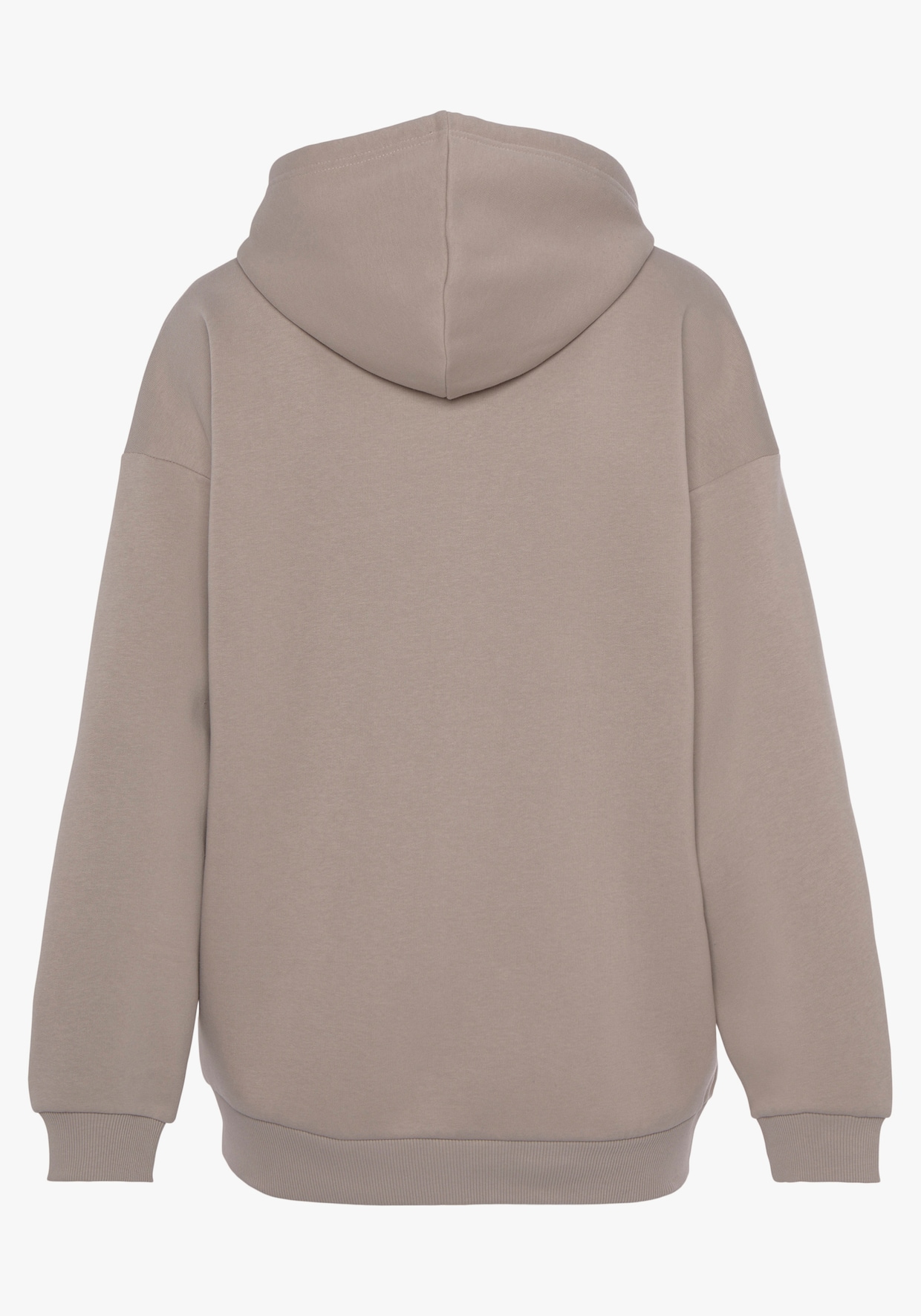 LASCANA Kapuzensweatjacke - taupe