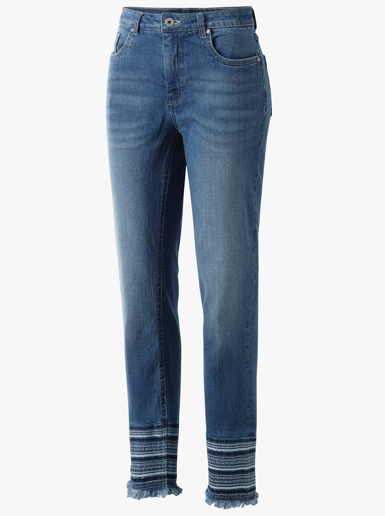 7/8-jeans - blue-stonewashed