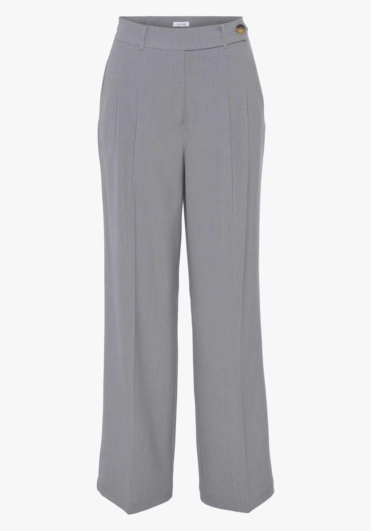 LASCANA Palazzohose - grau meliert