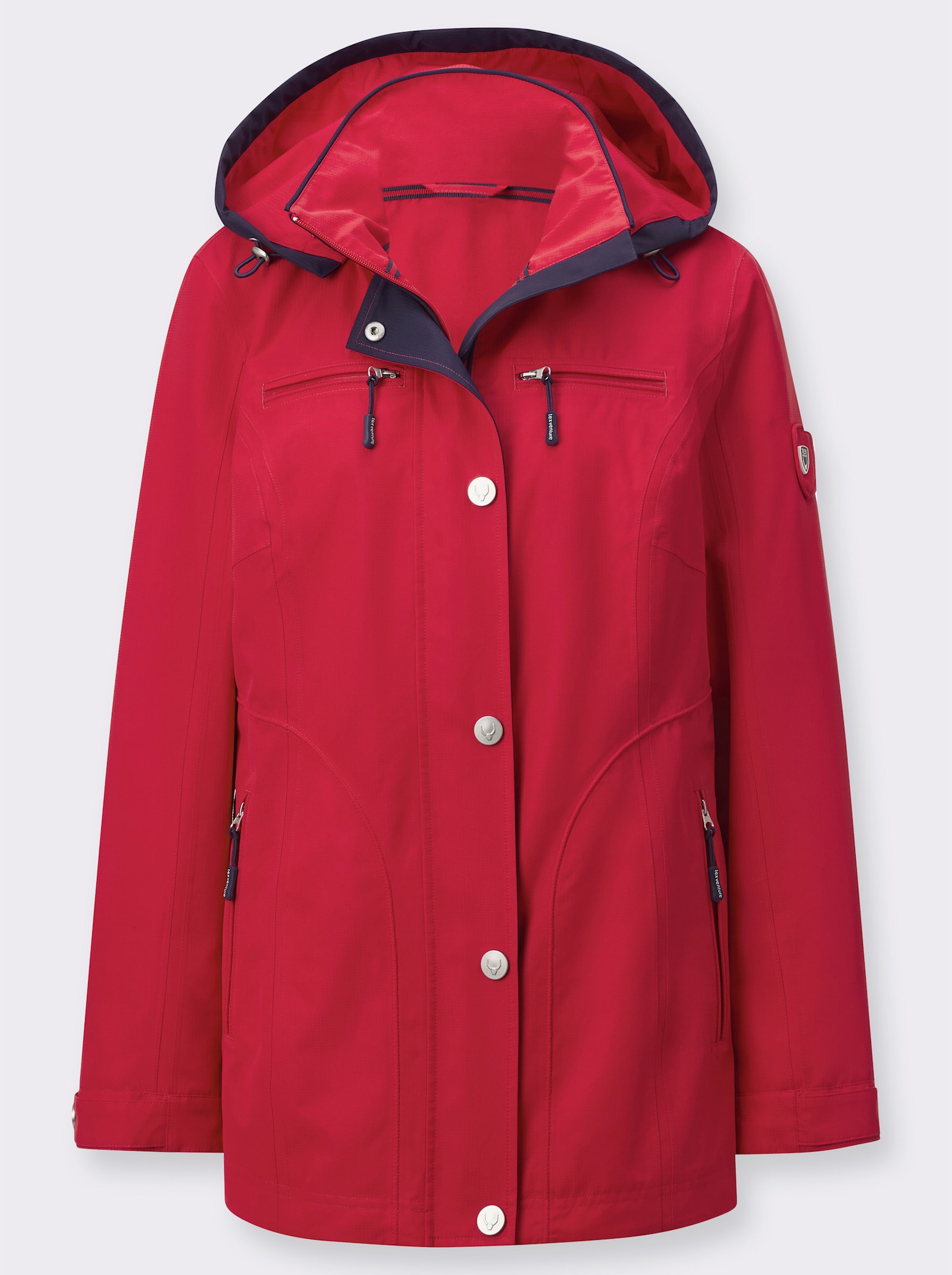 Funktionsjacke mit tex-Venture-Ausrüstung - rot