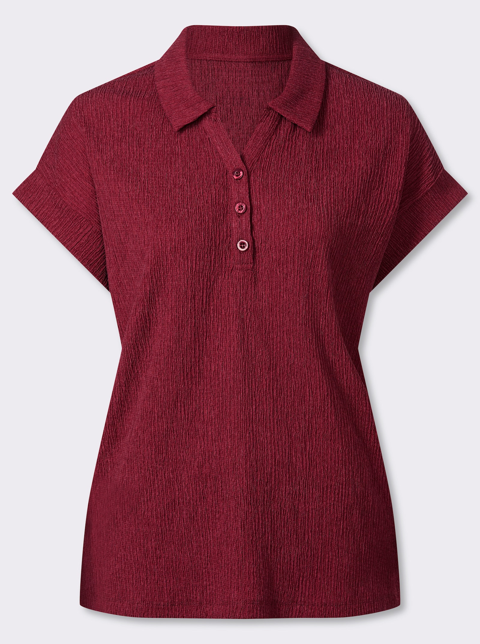 Poloshirt - dunkelrot